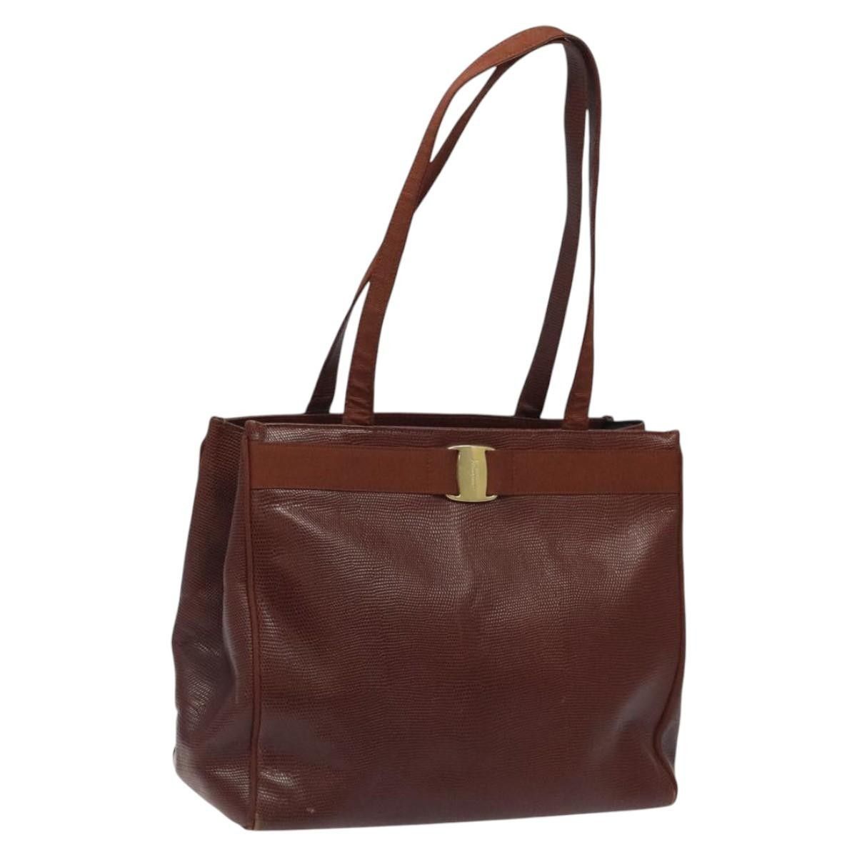 Salvatore Ferragamo Salvatore Ferragamo Vala tote Leather Size ONE SIZE - 1 Thumbnail