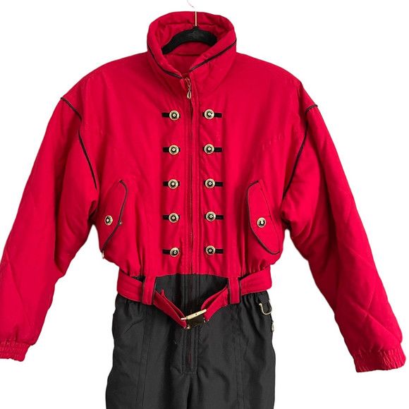 Vintage Vintage 80s Nutcracker One-Piece Ski Suit - Small Size S / US 4 / IT 40 - 3 Thumbnail