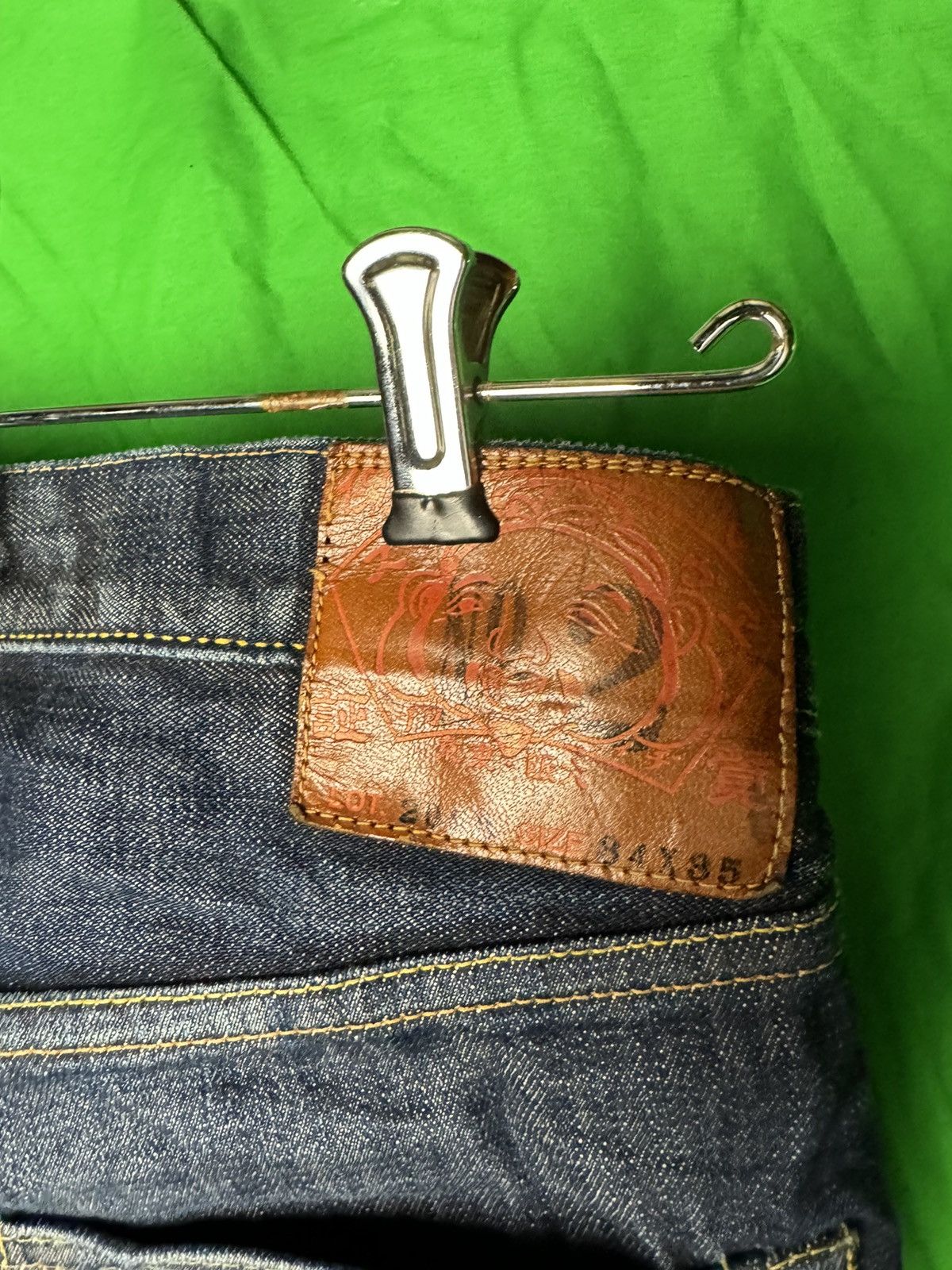 Evisu × Japanese Brand RARE Evisu Yamane Denim Size US 34 / EU 50 - 2 Thumbnail