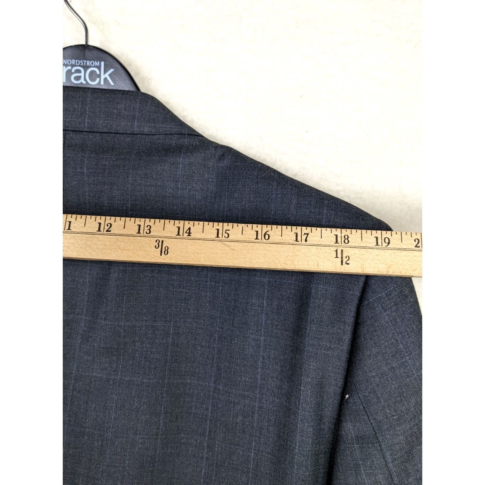 Calvin Klein Calvin Klein Blazer Wool Button Up Two-Button Long Sleeve Dark Gray 44R Mens Shirt Jacket Coat Size US XXL / EU 58 / 5 - 7 Thumbnail