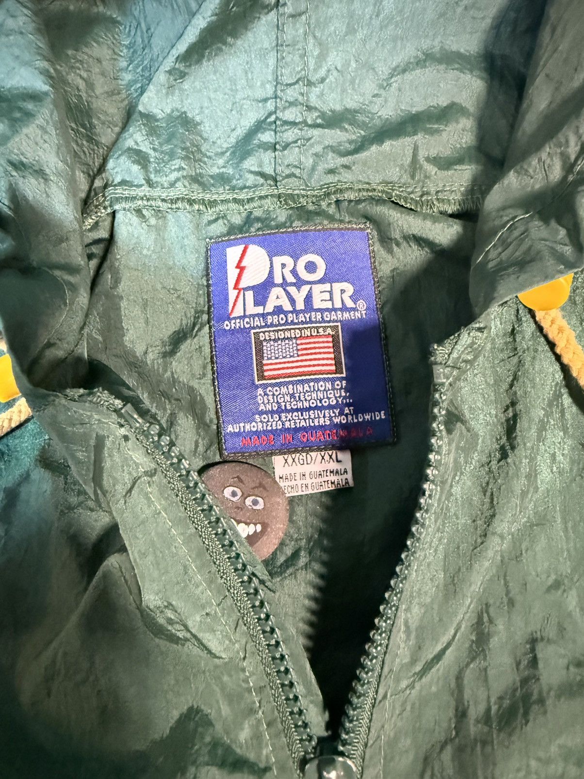 NFL Vintage Green Bay Packers packable jacket Size US XXL / EU 58 / 5 - 3 Thumbnail