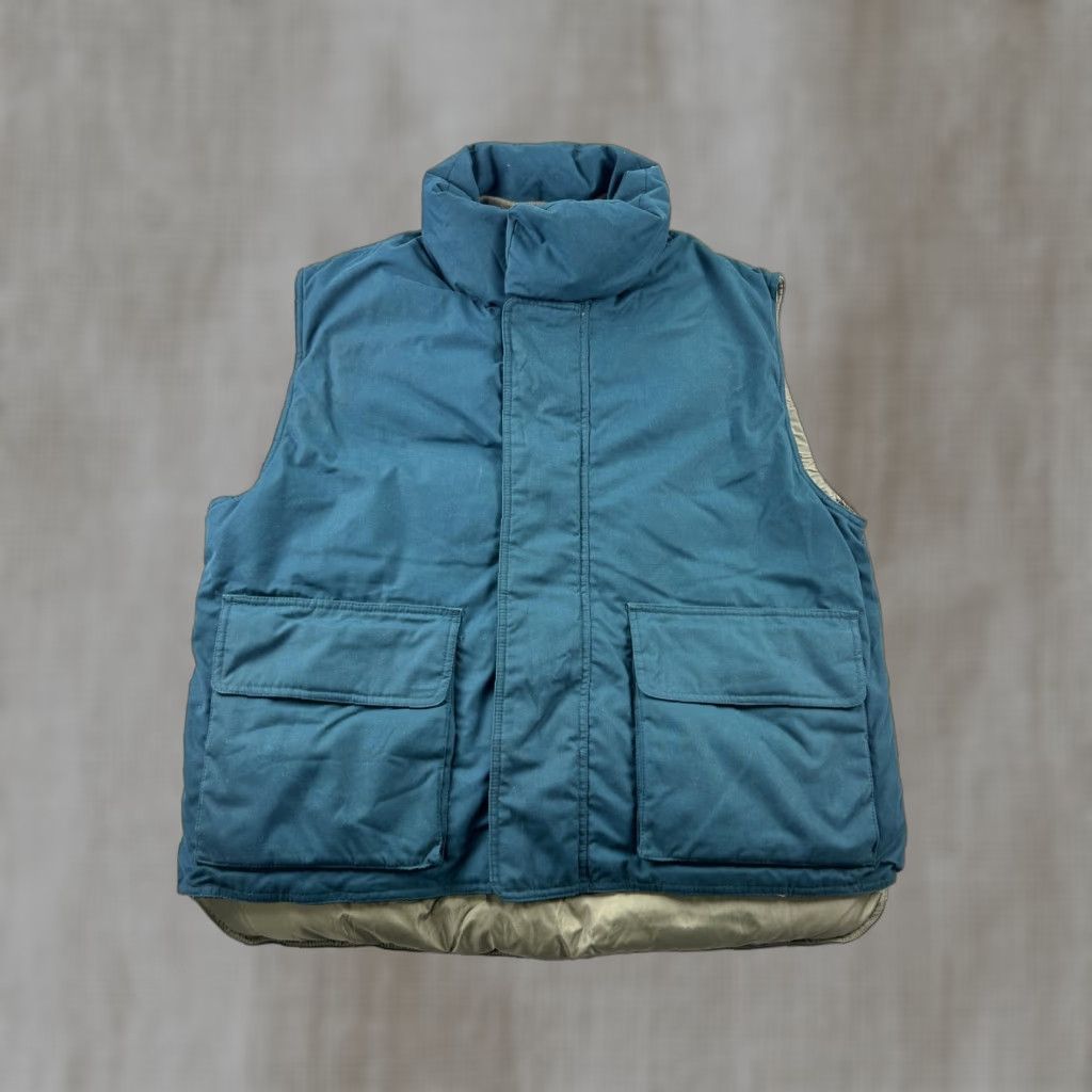 Vintage Cabela's Premier Northern Goose Down Vest Mens Large Blue Zip Puffer Insulated Vest Size US L / EU 52-54 / 3 - 1 Thumbnail