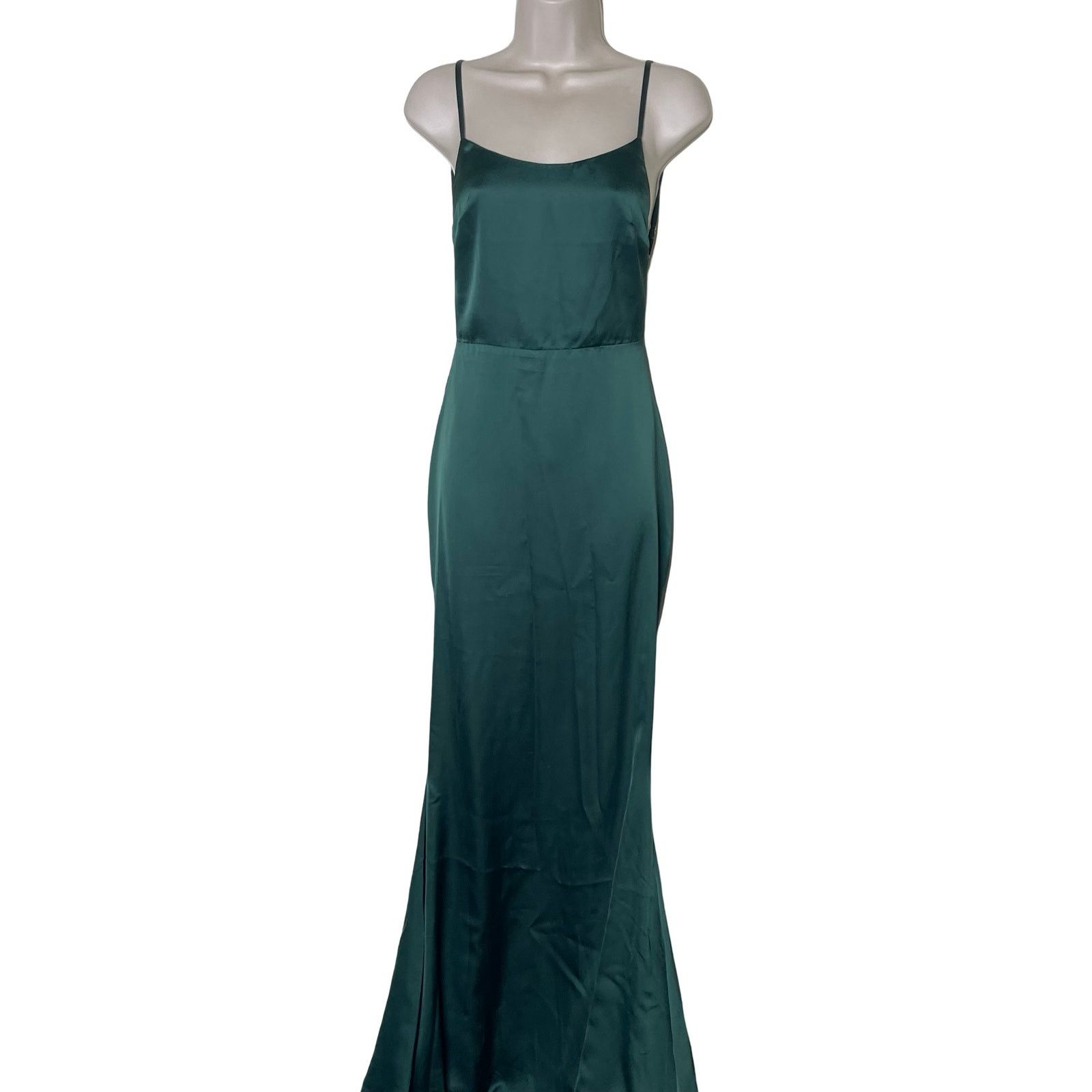 Other New Alamour the label Delara emerald maxi dress with train S Size S / US 4 / IT 40 - 2 Thumbnail