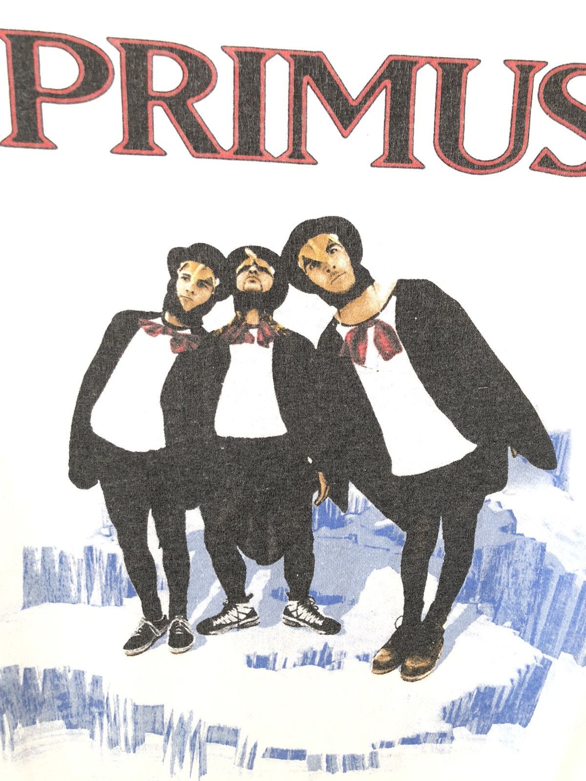 Band Tees × Vintage Vintage 90s PRIMUS Funky Rock Ringer Tee Size US L / EU 52-54 / 3 - 3 Thumbnail