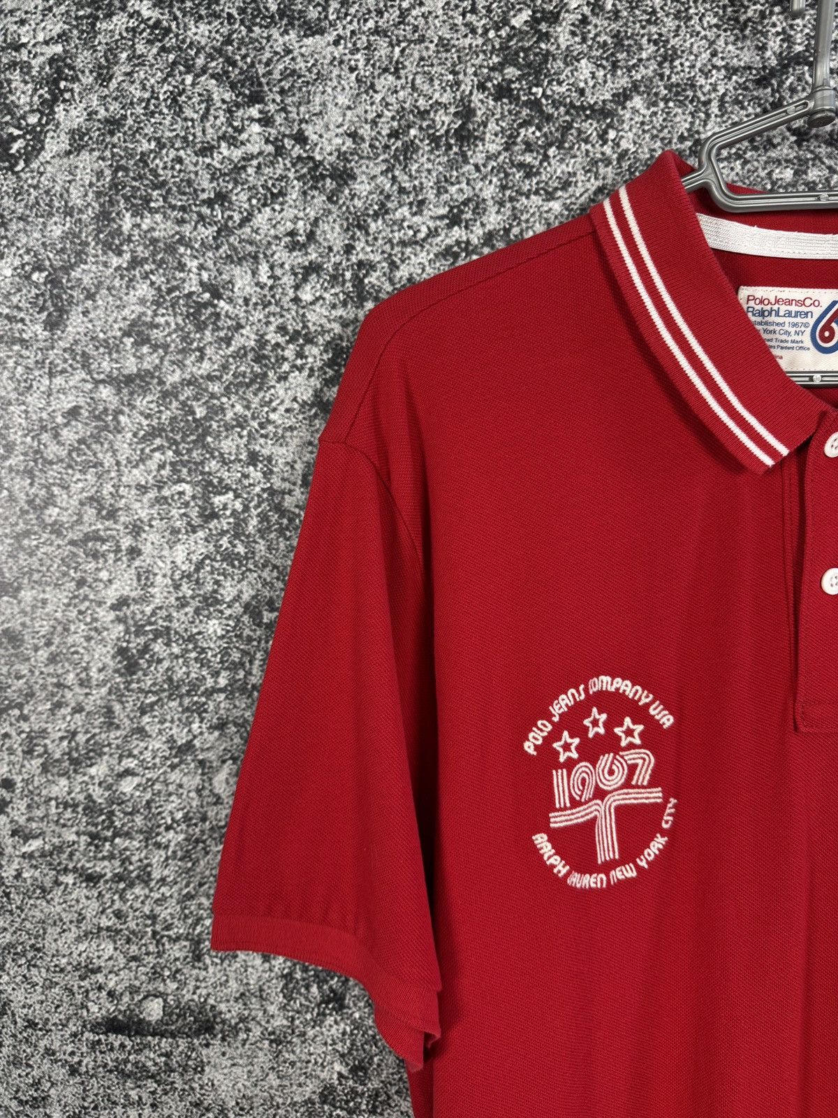 Polo Ralph Lauren Polo Jeans Company USA Ralph Lauren Polo Shirt New York City Size US XXL / EU 58 / 5 - 3 Thumbnail