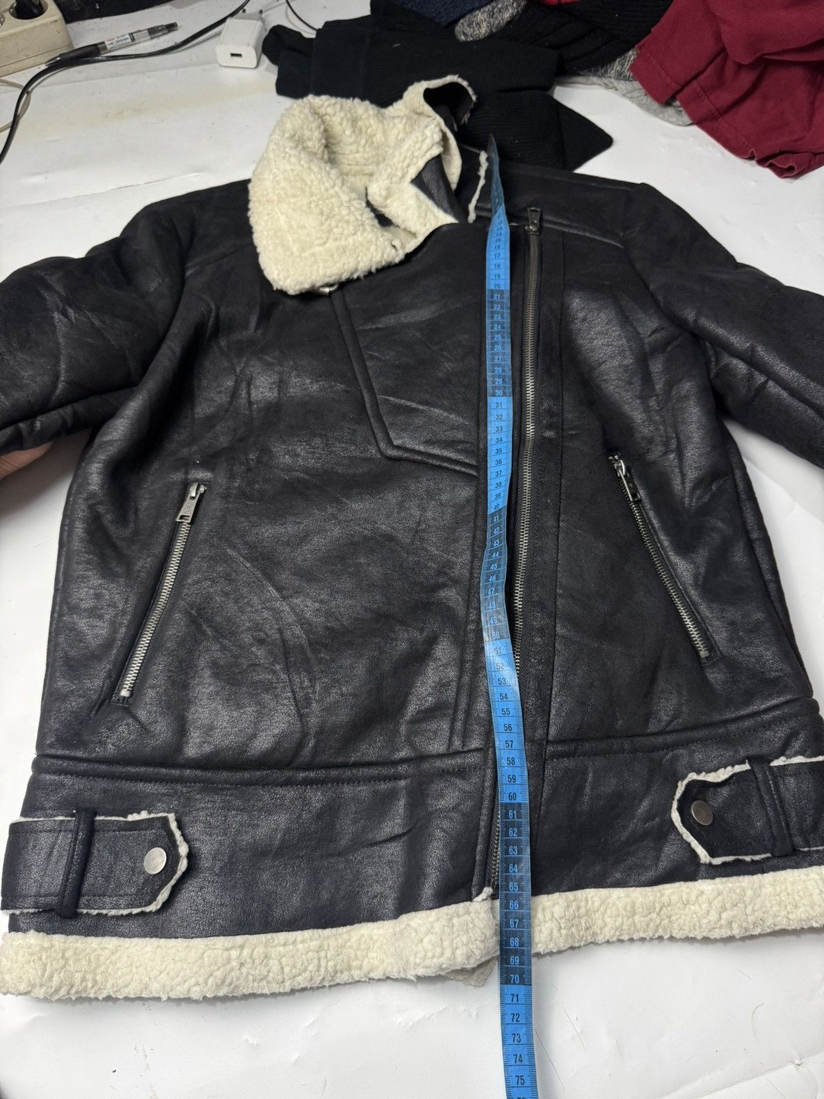 14th Addiction JAPANESE GOTHIC JACKET PUNK WAXED HCONNECT Size US M / EU 48-50 / 2 - 8 Thumbnail