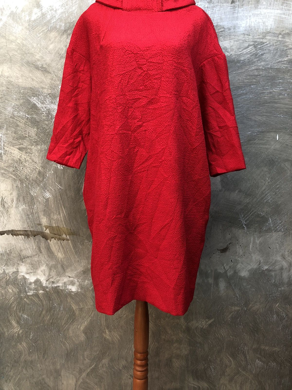 Cop Copine Cop Copine Red Midi Dress Size XS / US 0-2 / IT 36-38 - 3 Thumbnail