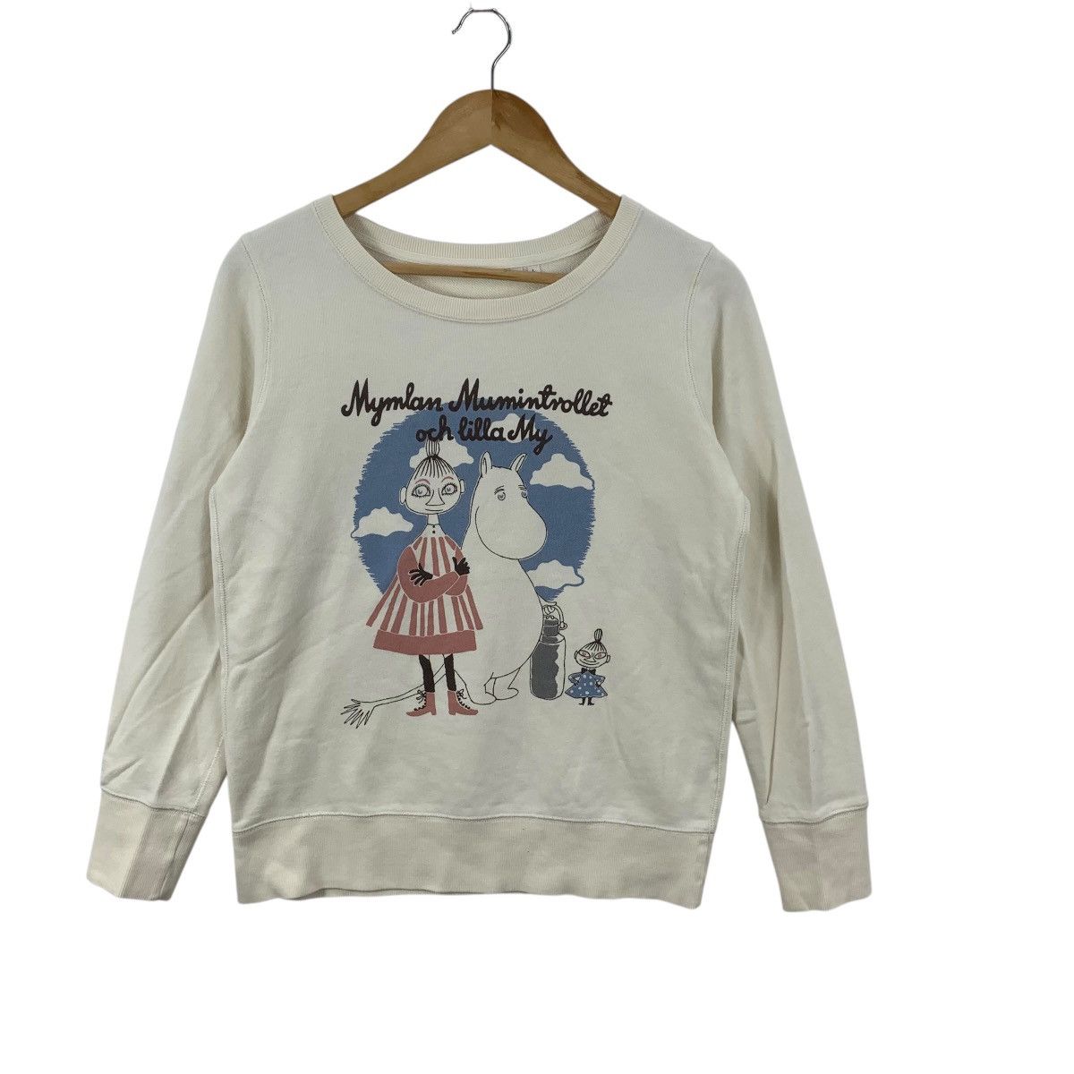 Uniqlo UNIQLO x MOOMIN MUMMITROLLET Cartoon Sweatshirt Sweater Size L / US 10 / IT 46 - 4 Thumbnail