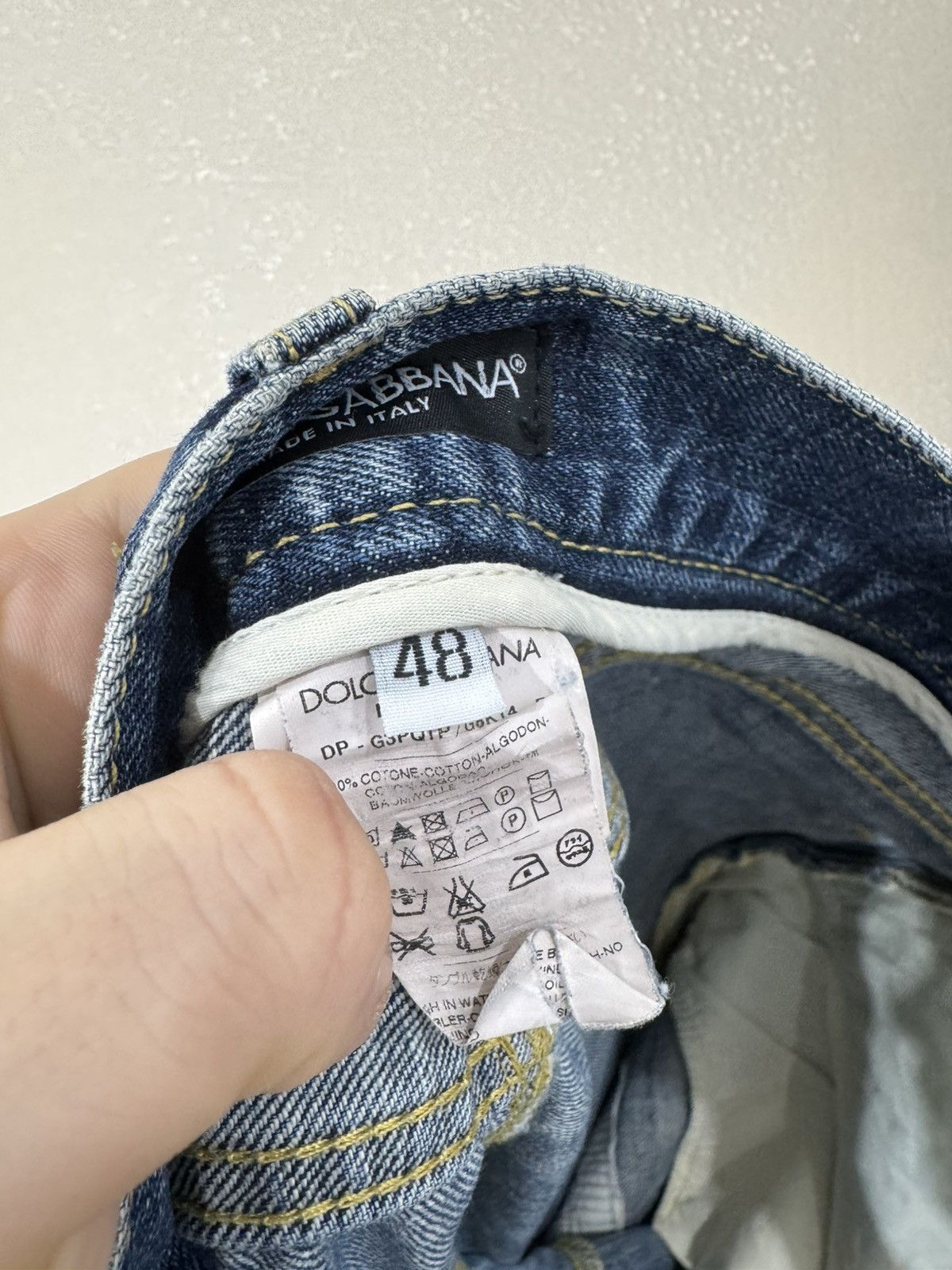 Dolce & Gabbana Dolce & Gabbana Distressed Denim Jeans Size US 32 / EU 48 - 7 Thumbnail
