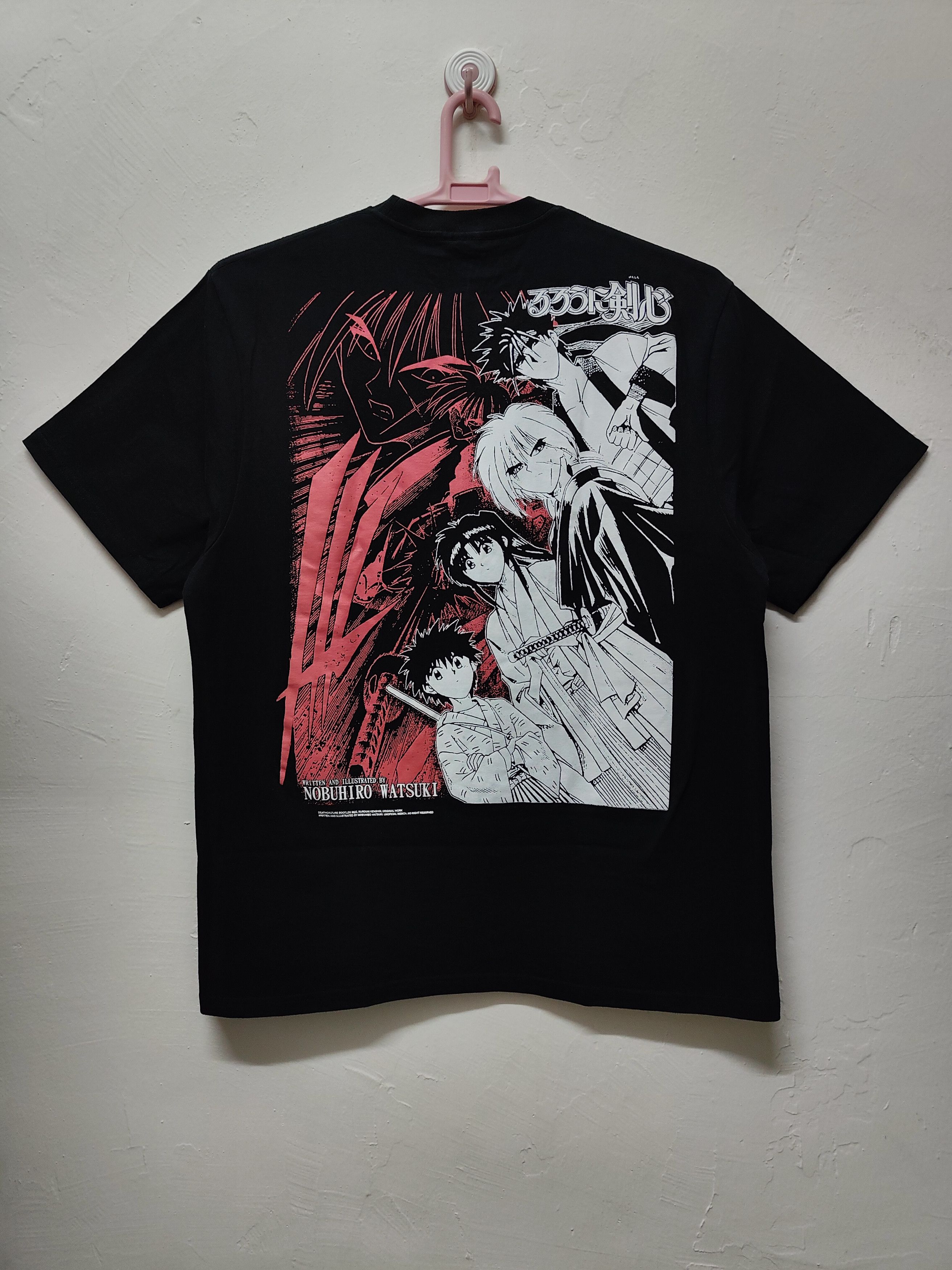 Anime Samurai X Kenshin Himura T-shirt Size US XL / EU 56 / 4 - 4 Thumbnail
