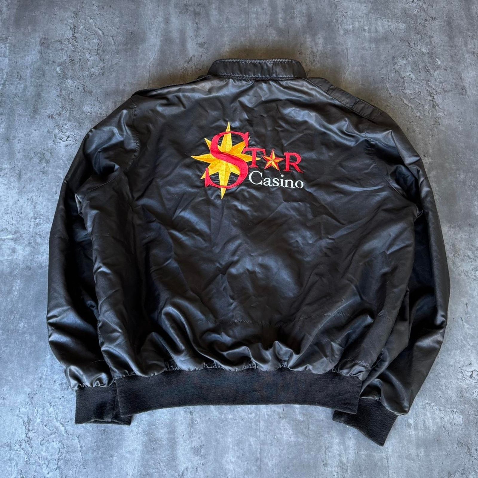 Holloway × Vintage Vintage 90s Bomber Jacket Made In USA Size US XL / EU 56 / 4 - 1 Thumbnail