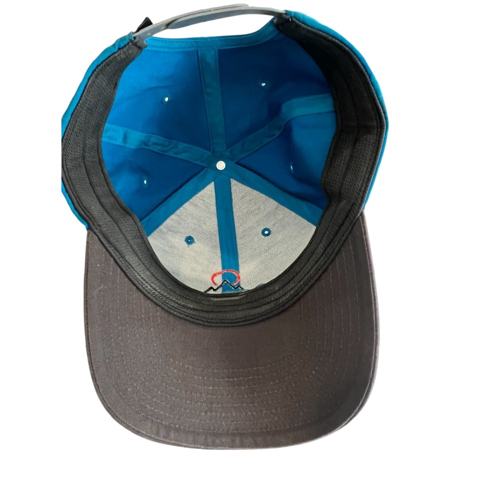 Patagonia Patagonia Hat Cap Snapback Teal Orange Gray Adjustable Live Simply Men One Size Blue Weathered Sides Noted Size ONE SIZE - 6 Thumbnail