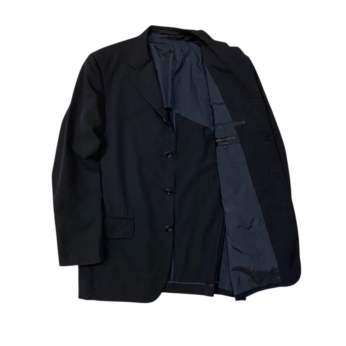 Comme des Garcons Homme ☀️Vintage 2000 Comme des Garçons Homme wool blazer Size US M / EU 48-50 / 2 - 10 Thumbnail