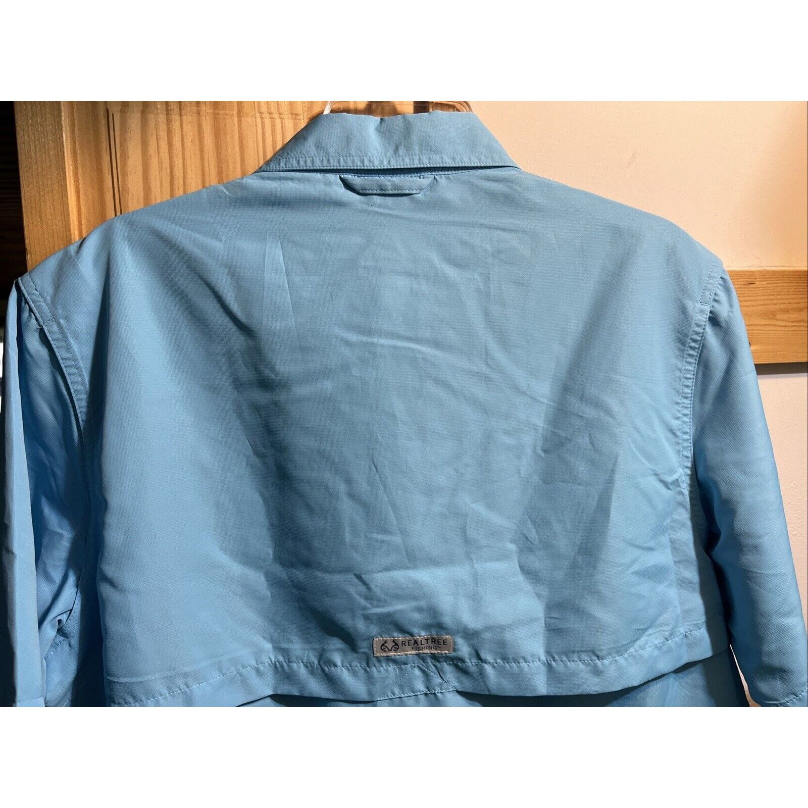 Realtree RealTree Shirt M Blue Vented Fishing Hiking Outdoors Mens SS Size US M / EU 48-50 / 2 - 8 Thumbnail