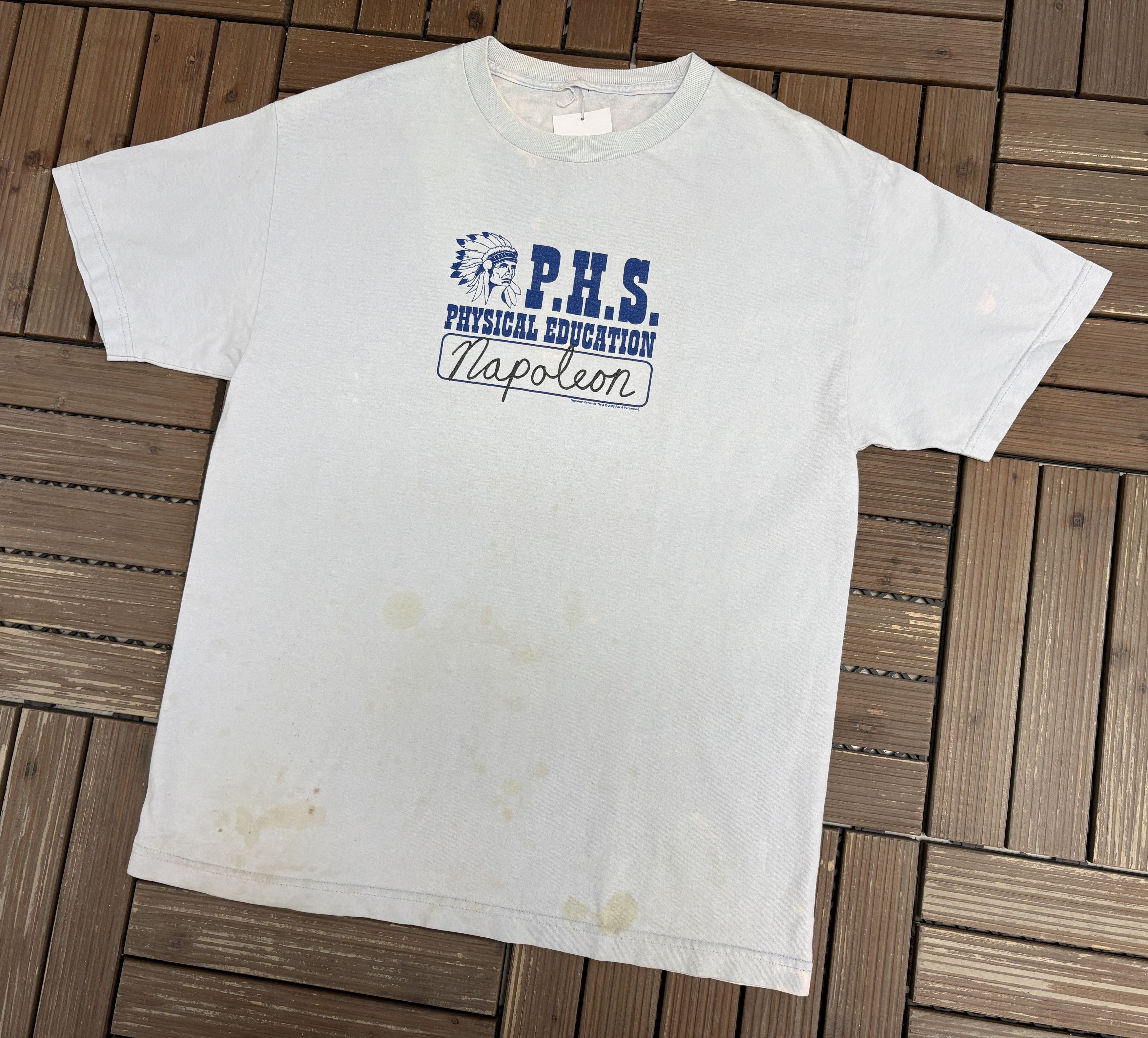 Vintage Napoleon Dynamite Preston High School Phys. Ed Vintage Tee Size US L / EU 52-54 / 3 - 3 Thumbnail