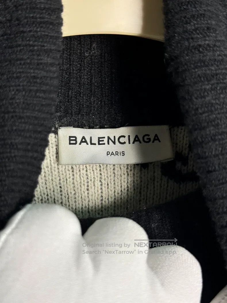 Balenciaga Balenciaga High Neck Sweater Size XXS / US 00 / IT 34 - 2 Thumbnail