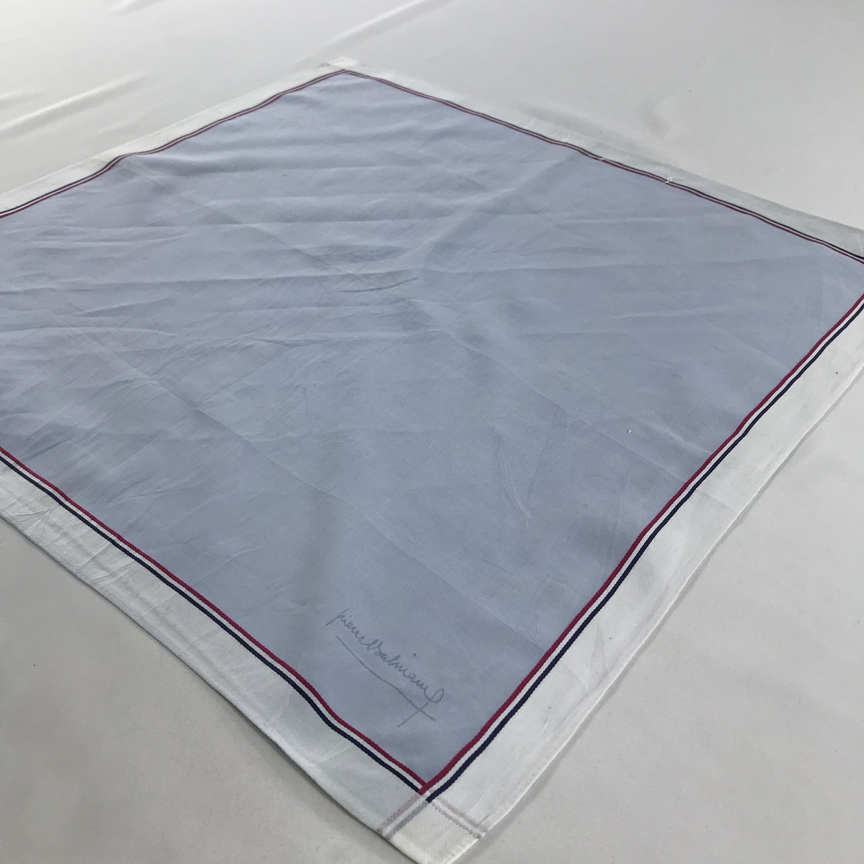Pierre Balmain × Vintage Pierre Balmain Bandana / Handkerchief / Neckerchief - S1266 Size ONE SIZE - 2 Thumbnail