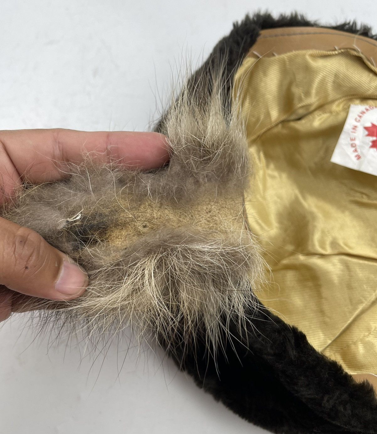 Other rabbit skin hat wit racoon tail tc26 Size ONE SIZE - 8 Thumbnail
