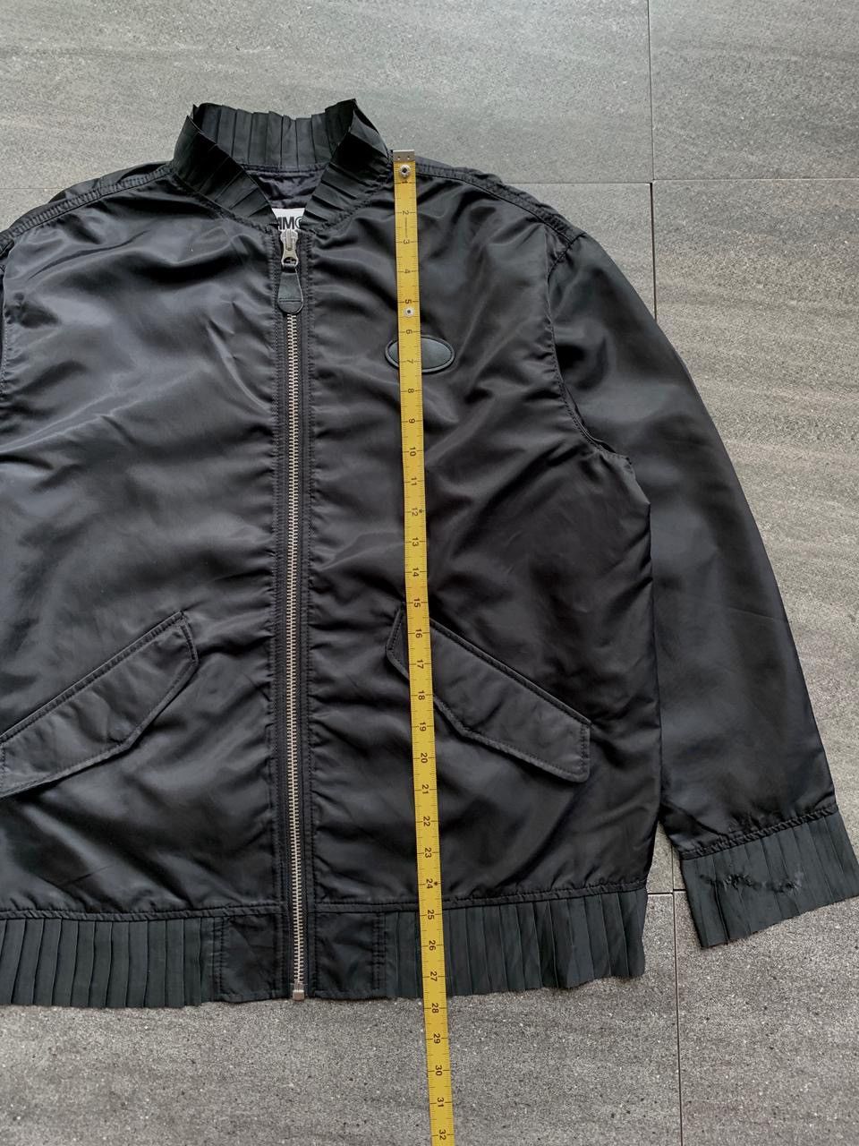 Maison Margiela FREE TAX! MM6 Oversized Pleated Nylon Bomber Jacket Size US M / EU 48-50 / 2 - 15 Thumbnail