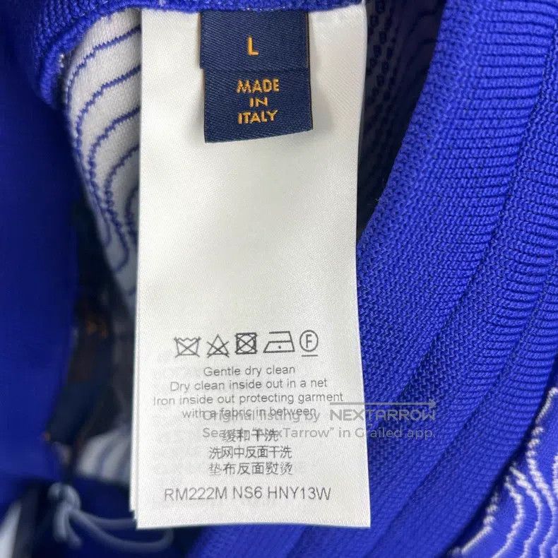 Louis Vuitton Louis Vuitton size l FW22 Solid Stripe Checkerboard Embroid Size US 28 / EU 44 - 5 Thumbnail