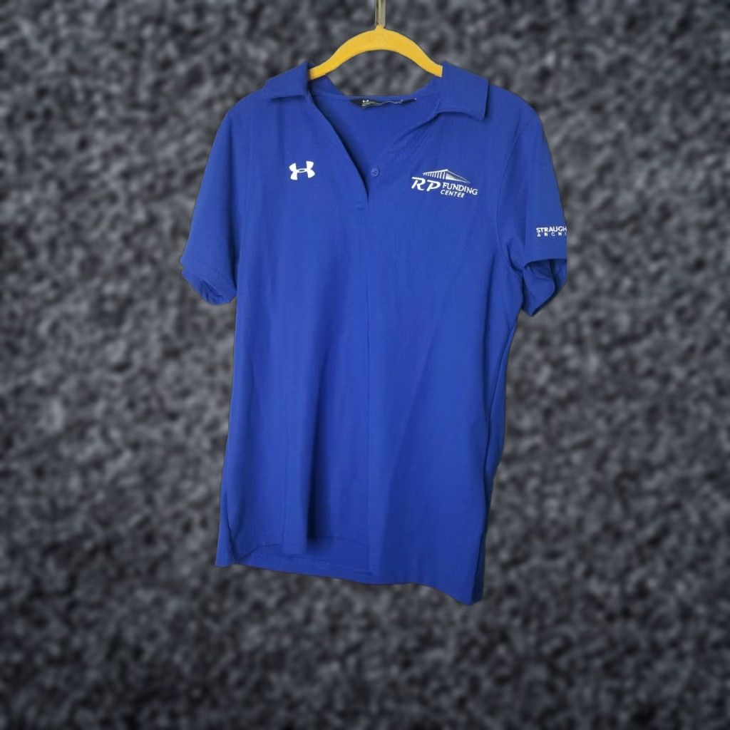 Under Armour Womens M Under Armour Heat Gear Polo Shirt Blue Polo Shirt Polo Under Armour Heat Gear Women M Blue Casual Shirt Size M / US 6-8 / IT 42-44 - 1 Thumbnail