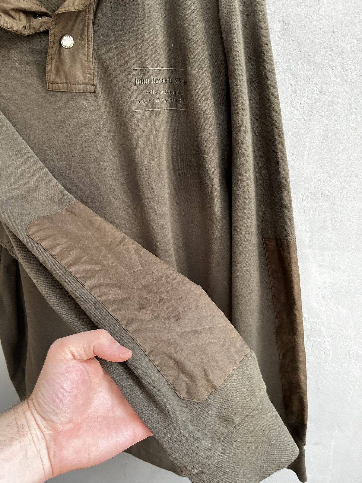 Barbour × Vintage Barbour John Dasbour & Sons hoodie wax vintage Size US XXL / EU 58 / 5 - 8 Thumbnail
