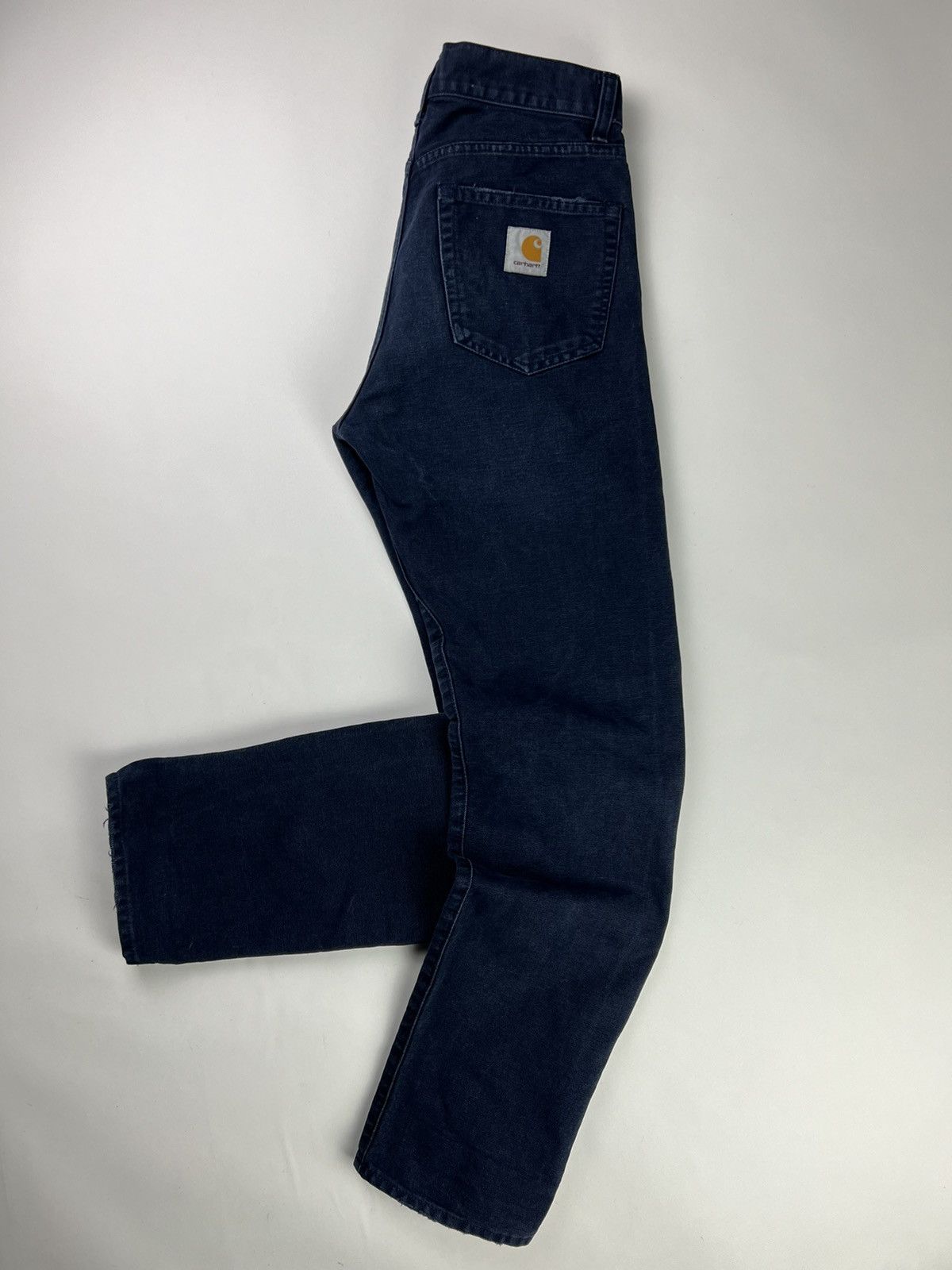 Carhartt × Carhartt Wip × Vintage Dark blue pants Carhartt WIP 28/32 Size US 30 / EU 46 - 2 Thumbnail