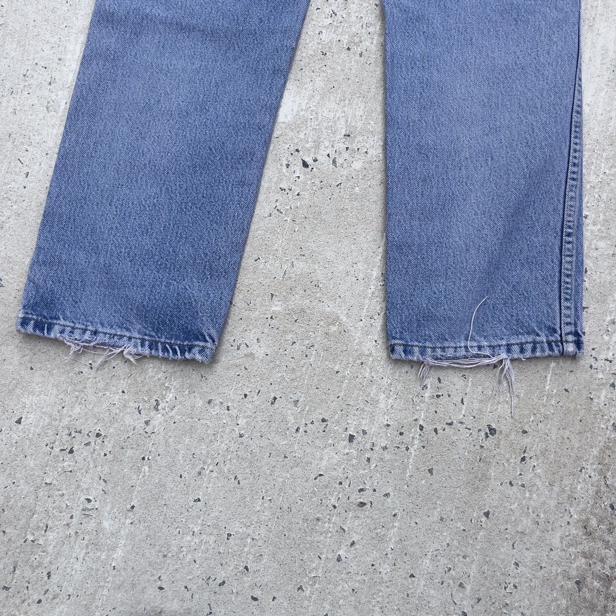 Rustler Vintage 90s Distressed RUSTLER Blue Jeans Size 28" / US 6 / IT 42 - 3 Thumbnail