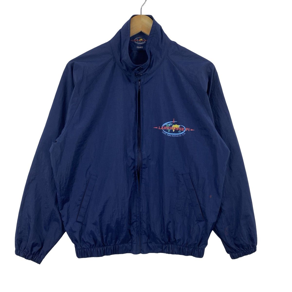 Vintage Vintage LARROUSSE F1 France Formula One Racing Windbreaker Size US XXL / EU 58 / 5 - 5 Thumbnail