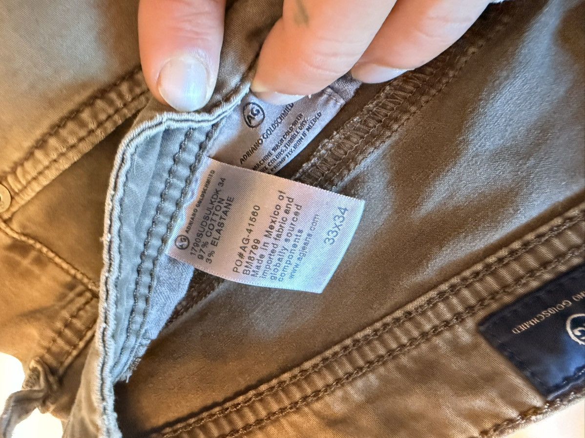 AG Adriano Goldschmied AG The Ives denim size 33x34 Size US 33 - 3 Thumbnail