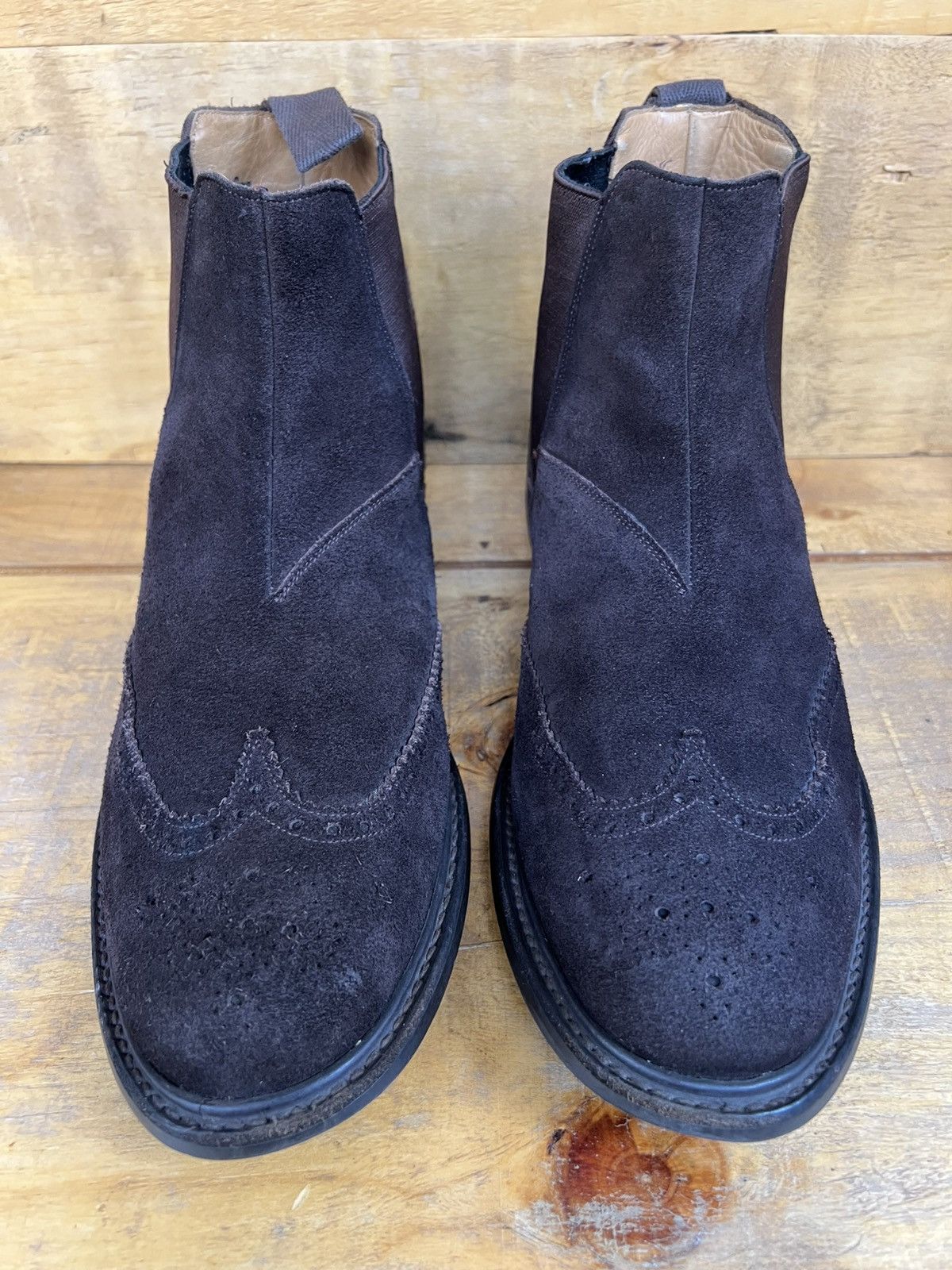 Church's Church’s ‘GRANSLEY 2’ Mens Brown Suede Leather Chelsea Boot Size US 10 / EU 43 - 2 Thumbnail