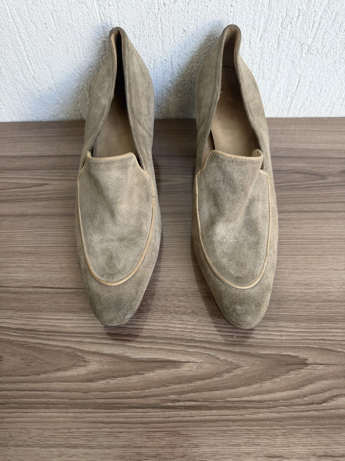 Cherevichkiotvichki Suede court shoe Size US 11 / IT 41 - 5 Thumbnail