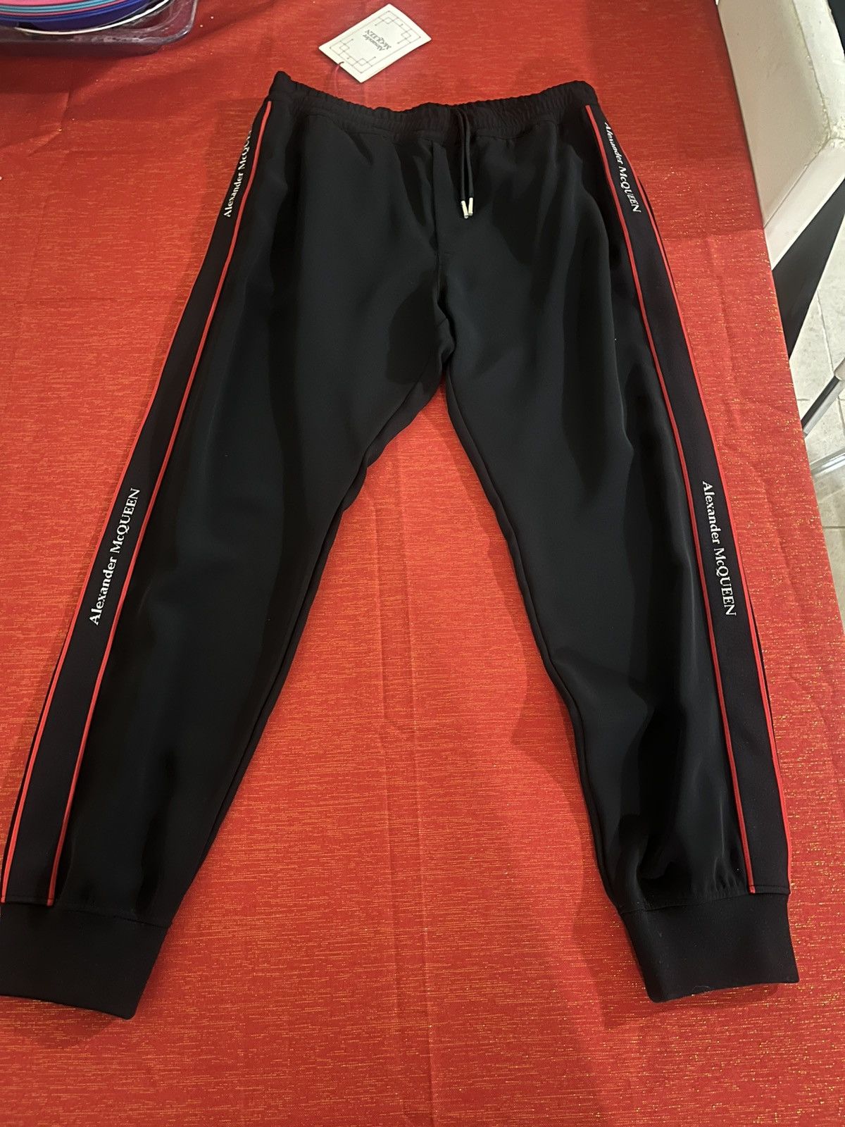 Alexander McQueen Alexander McQueen Logo Track Pant Sz XL Size US 36 / EU 52 - 9 Thumbnail