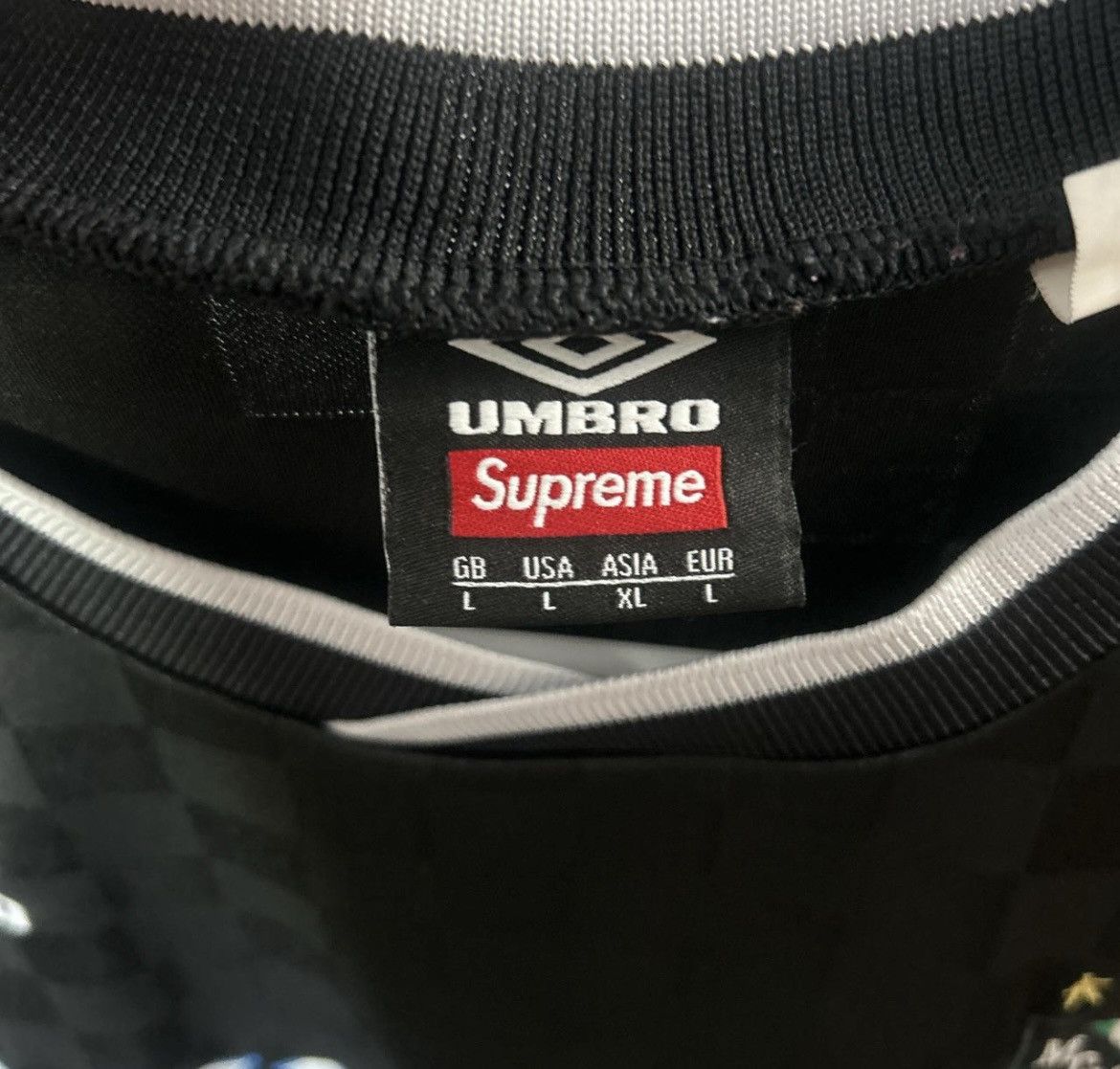 Supreme Supreme Umbro Soccer Jersey Size US L / EU 52-54 / 3 - 3 Thumbnail