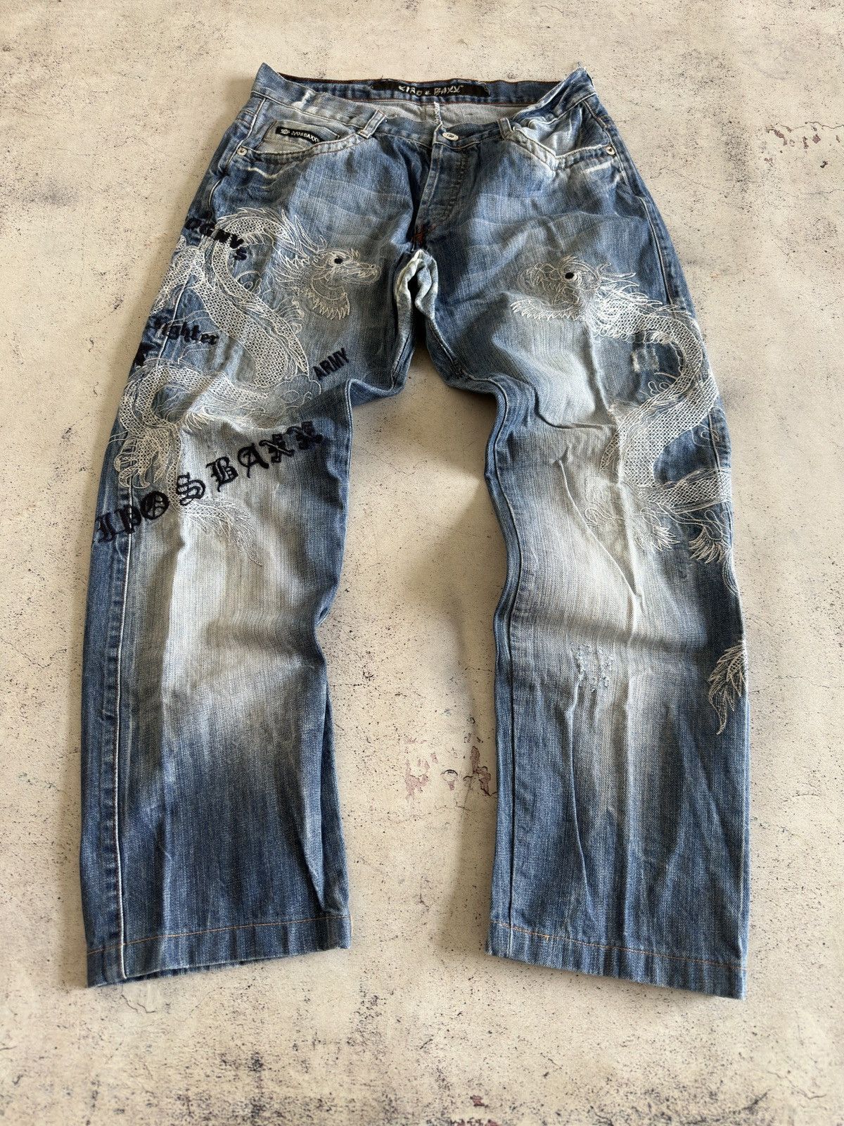 Other Cipo & Baxx Dragon Blue Denim Jeans Size 32/32 Size US 32 / EU 48 - 1 Thumbnail