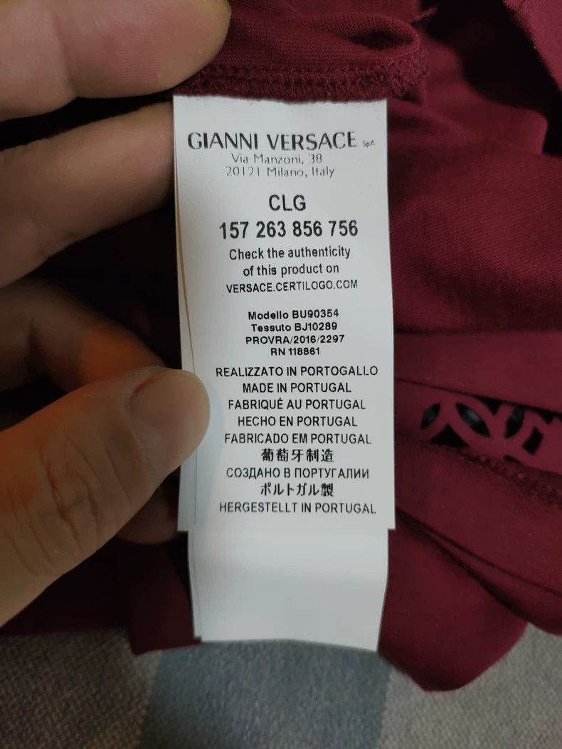 Versace Versace Crewneck T-shirt Size US L / EU 52-54 / 3 - 7 Thumbnail