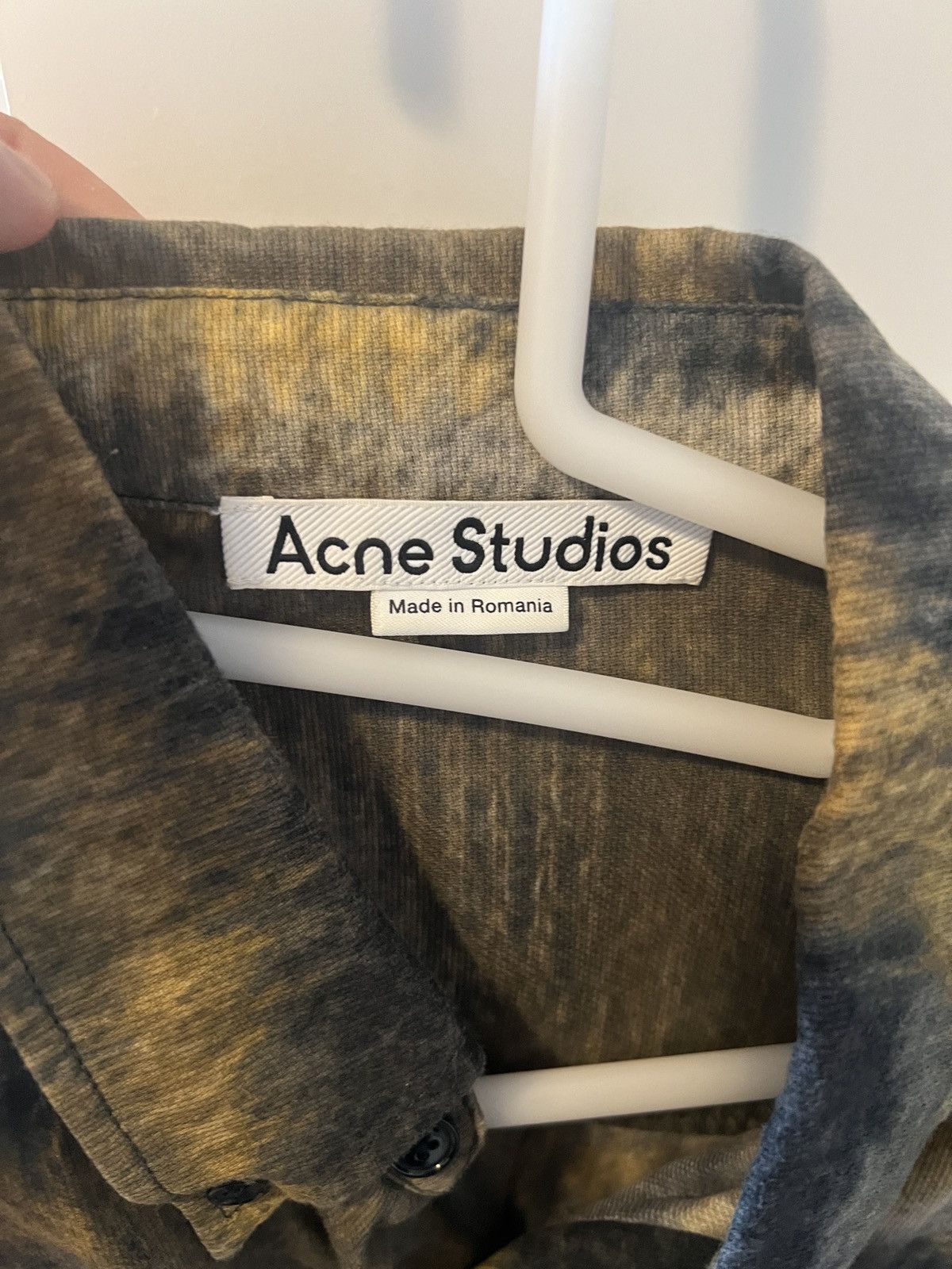 Acne Studios Acne Studios camouflage shirt Size US S / EU 44-46 / 1 - 4 Thumbnail