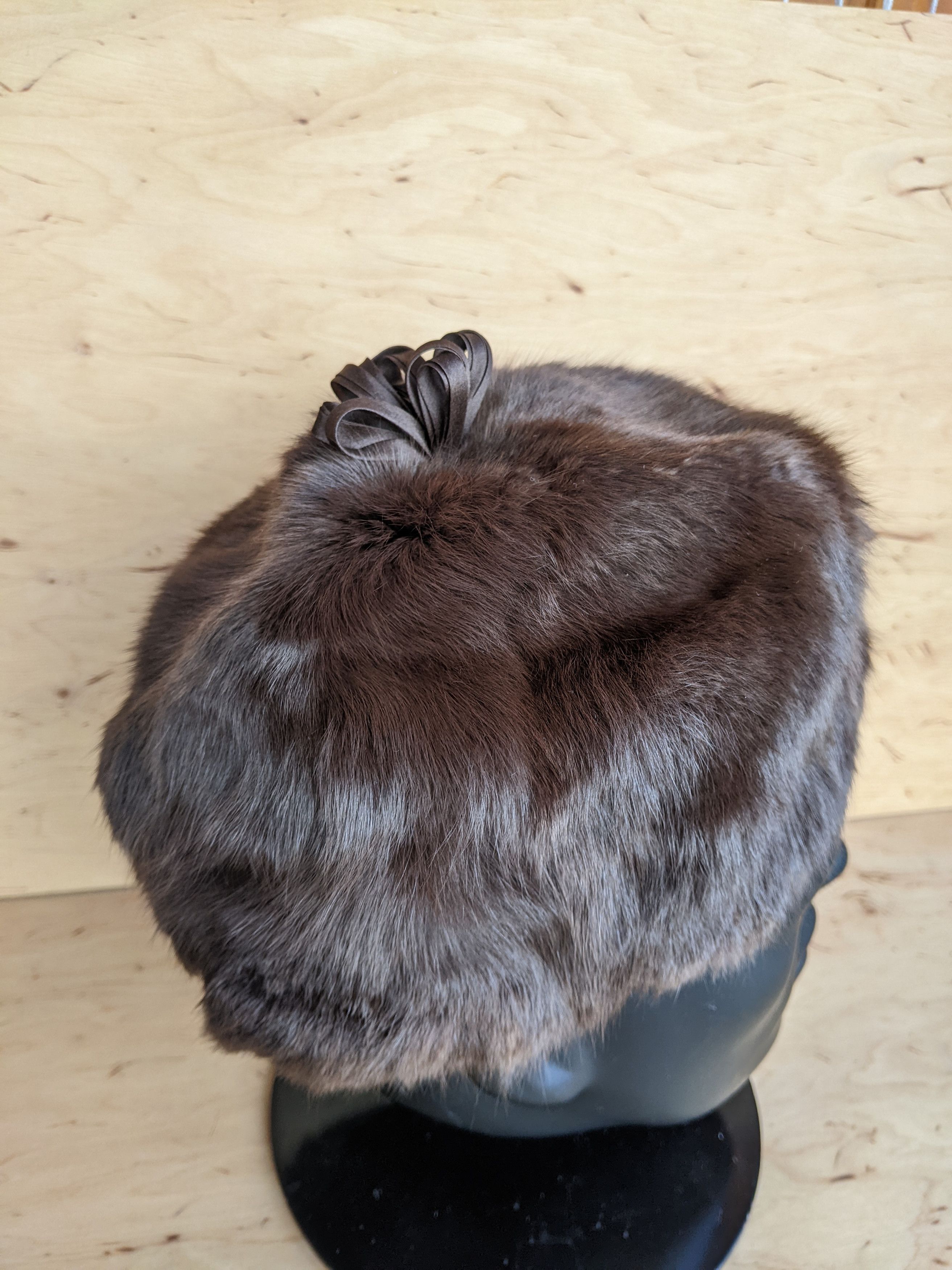 Japanese Brand Edna Wallace Vintage 70s Genuine Fur Hat Kangol Gucci Size ONE SIZE - 5 Thumbnail