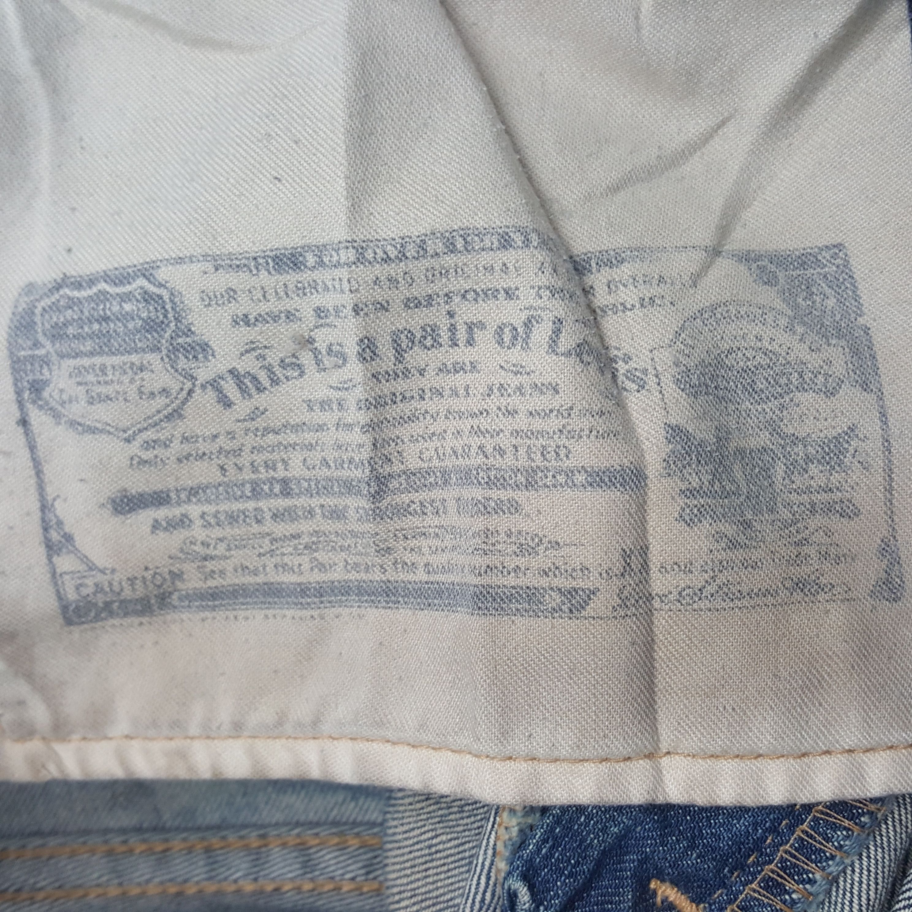 Levi's × Vintage Vintage Levis Distressed Style Denim Jeans Size US 31 - 15 Thumbnail