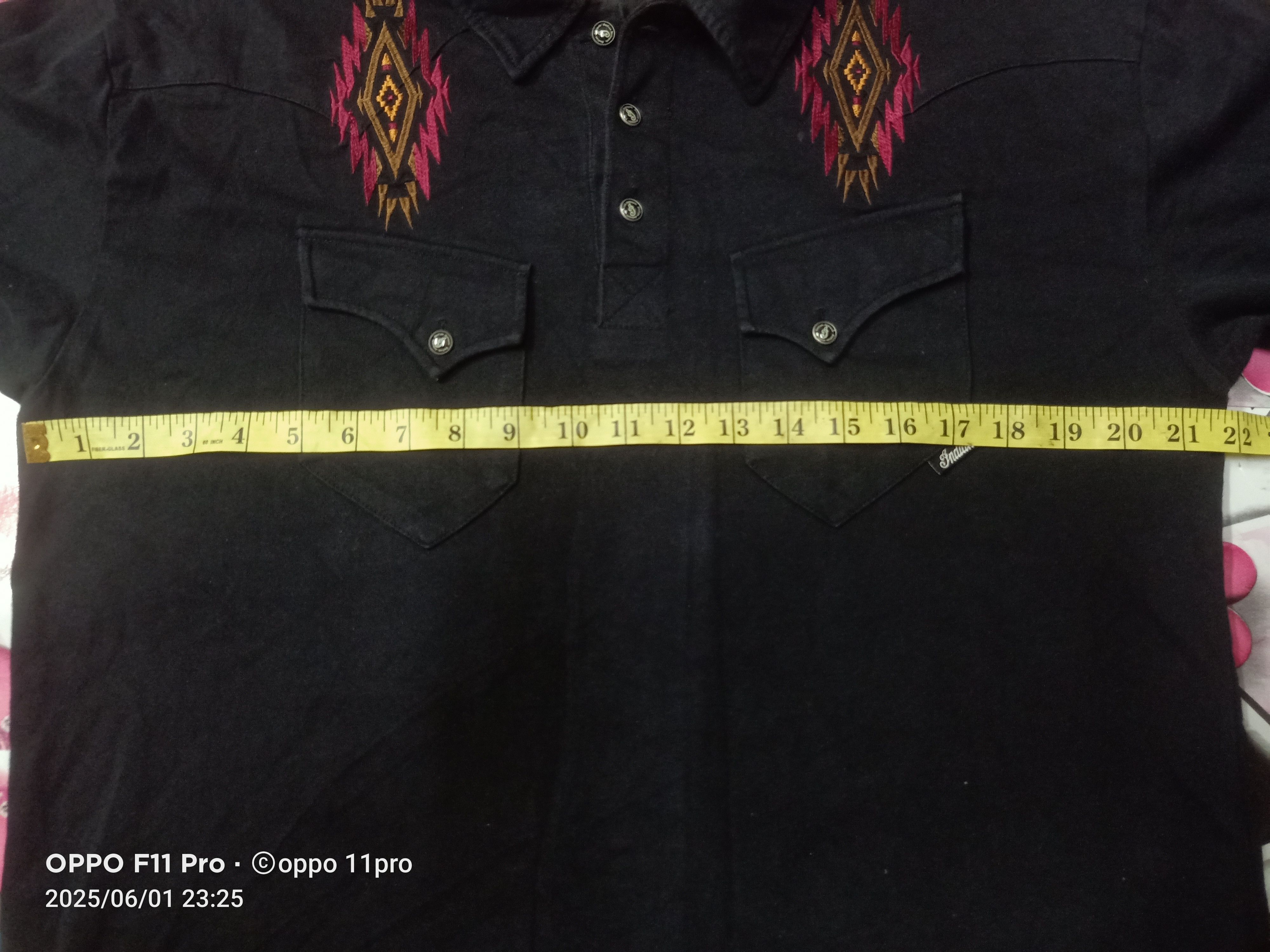 If Six Was Nine × Indian Motorcycle India Motorcyle Double Poket Polo Tee Shirt Size US XL / EU 56 / 4 - 8 Thumbnail
