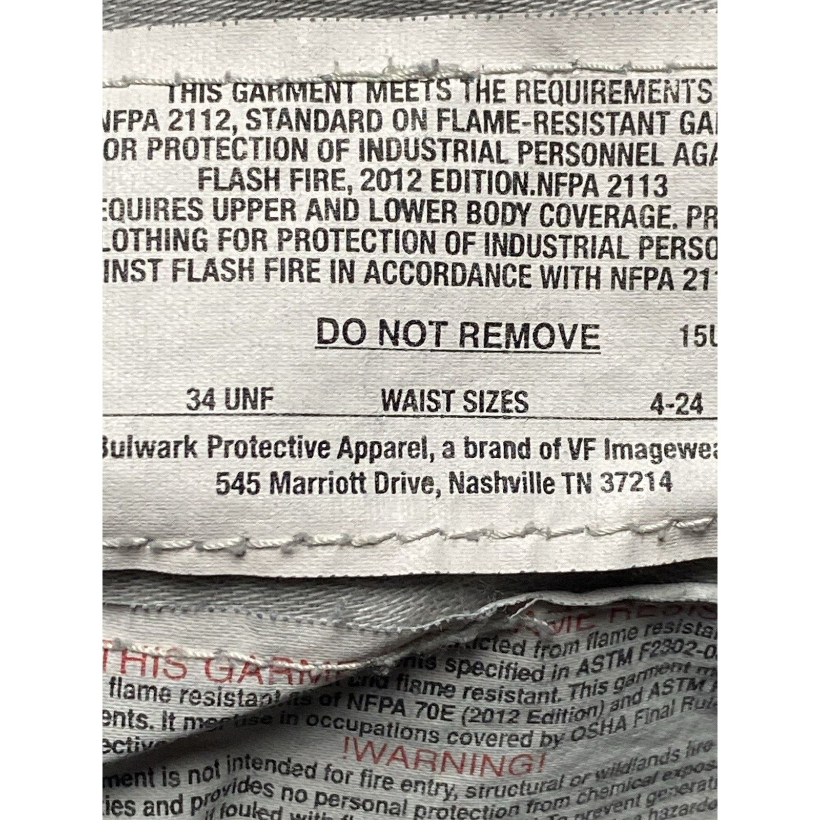 Bulwark Bulwark FR Jeans Mens Size 34x26 Blue Flame Resistant Denim Size US 34 / EU 50 - 4 Thumbnail