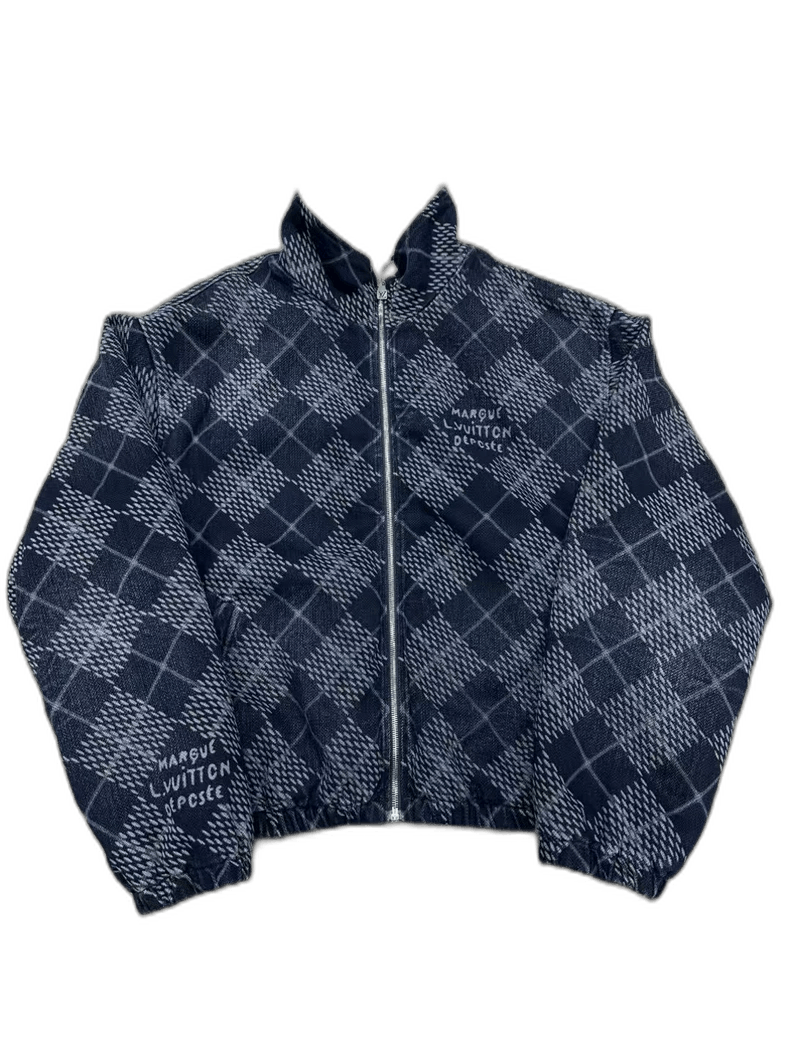 Louis Vuitton Latest Checkered Jacket for Fashion Lovers Size US L / EU 52-54 / 3 - 1 Thumbnail