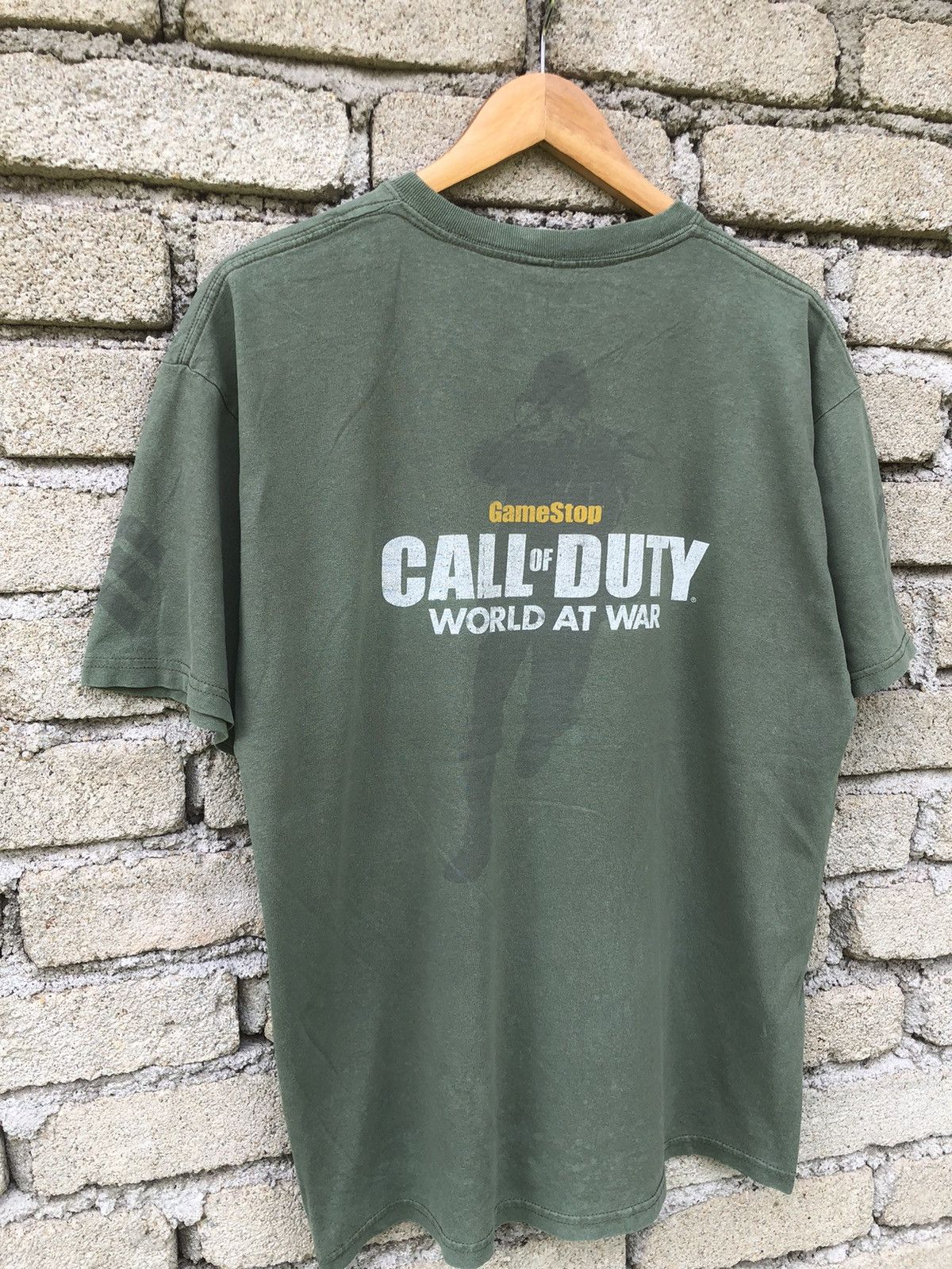 Vintage Vintage Sunfaded Call Of Duty Advance Team Backhit Tee Size US L / EU 52-54 / 3 - 2 Thumbnail