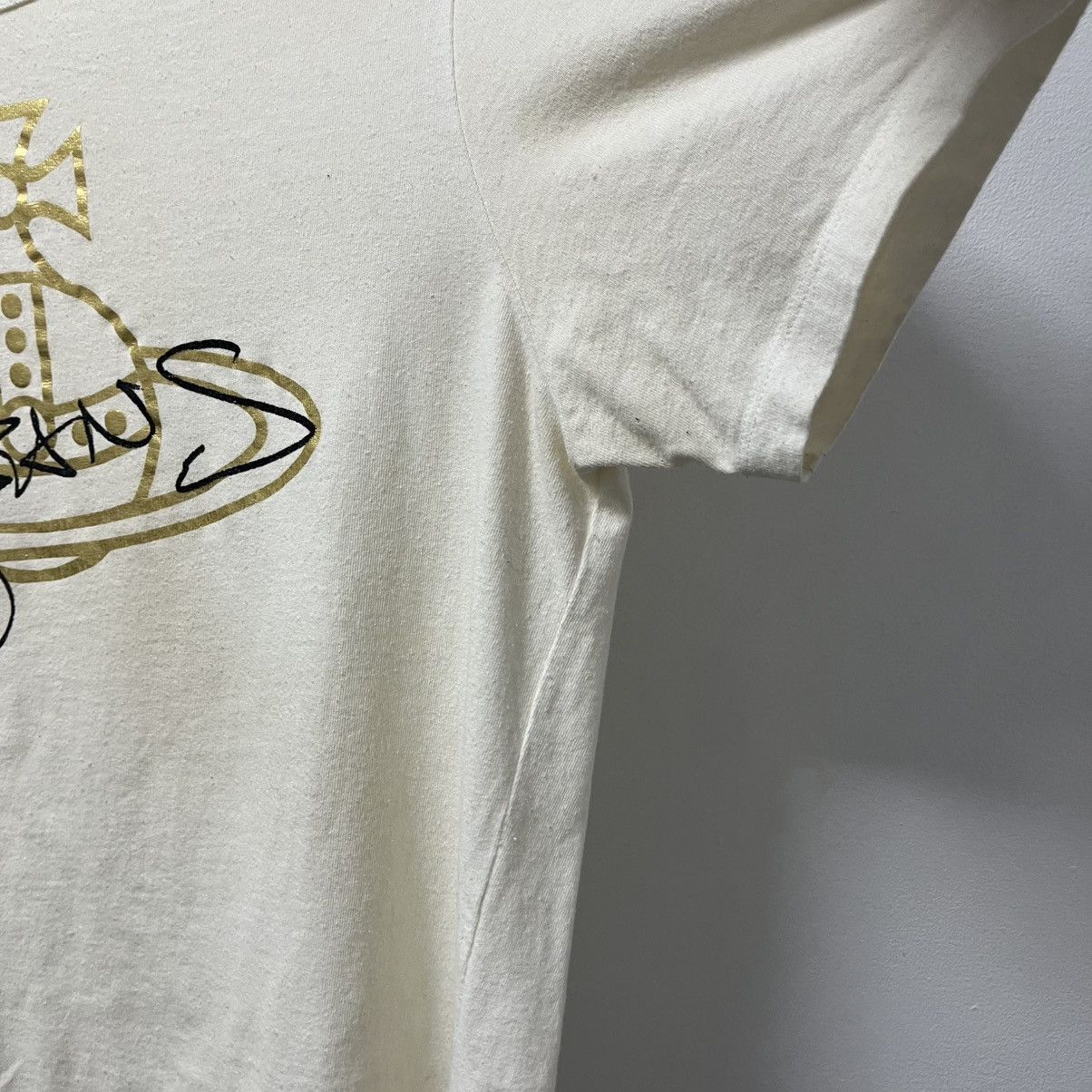 Vivienne Westwood Vivienne Westwood Big Logo T shirt Size US L / EU 52-54 / 3 - 8 Thumbnail