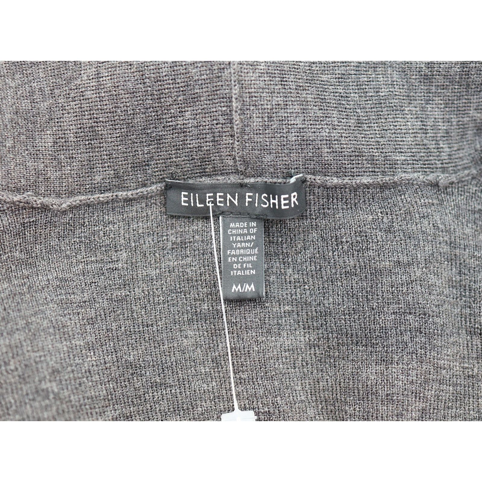 Eileen Fisher EILEEN FISHER Merino Wool Long Open Front Cardigan Size M Size M / US 6-8 / IT 42-44 - 5 Thumbnail