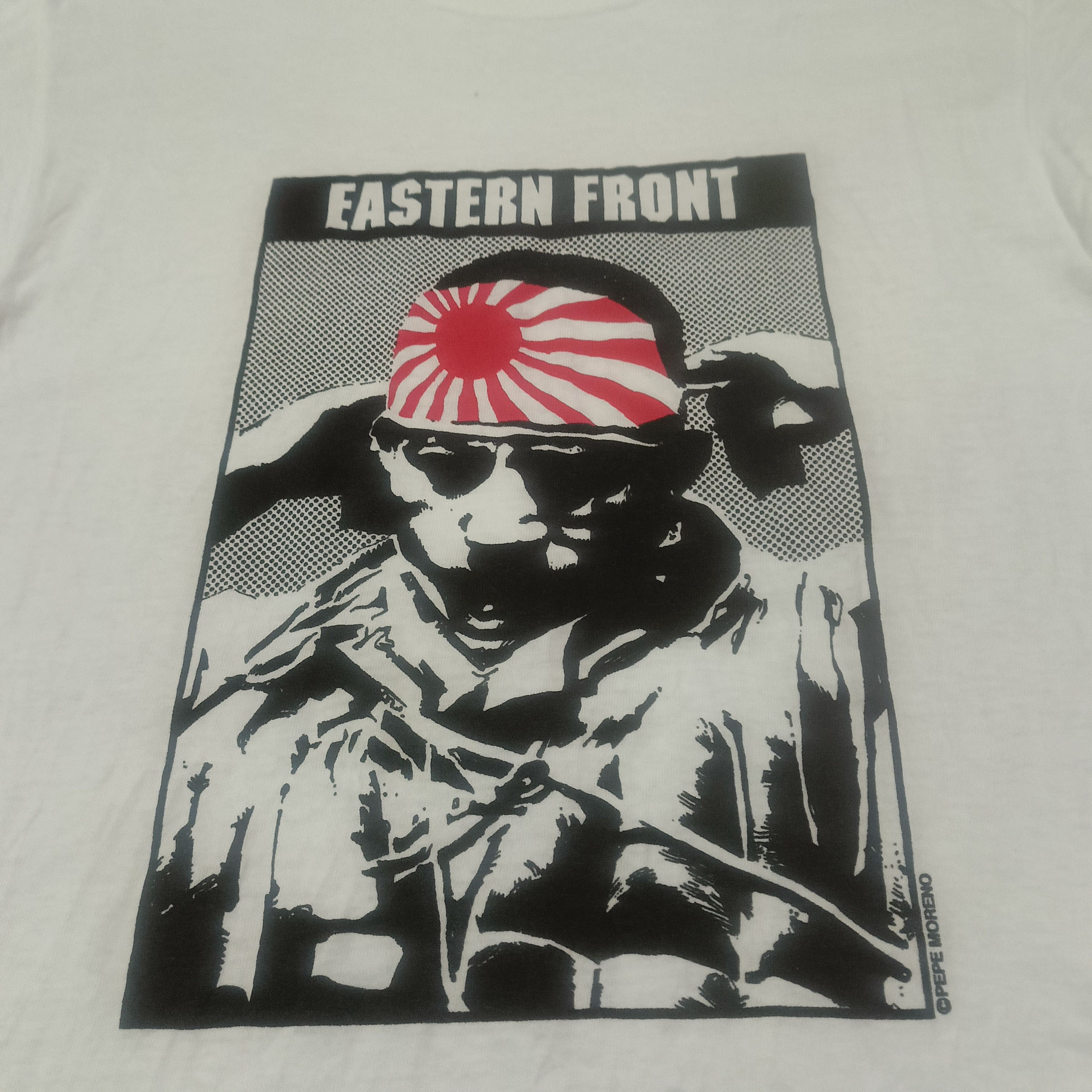 Anvil × Band Tees Eastern Front ©Pepe Moreno t shirt Size US S / EU 44-46 / 1 - 2 Thumbnail
