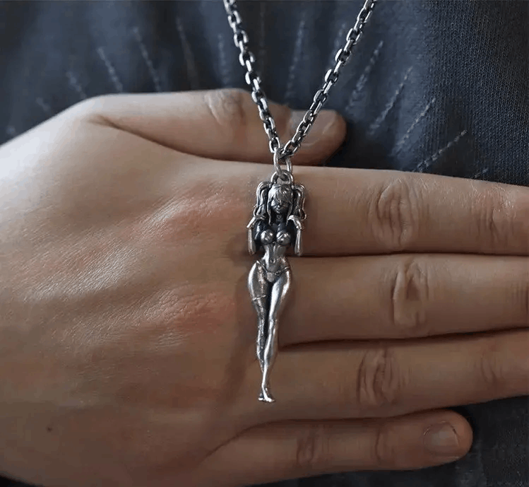 Jewelry Punk Necklace Gothic Chain Size ONE SIZE - 1 Thumbnail