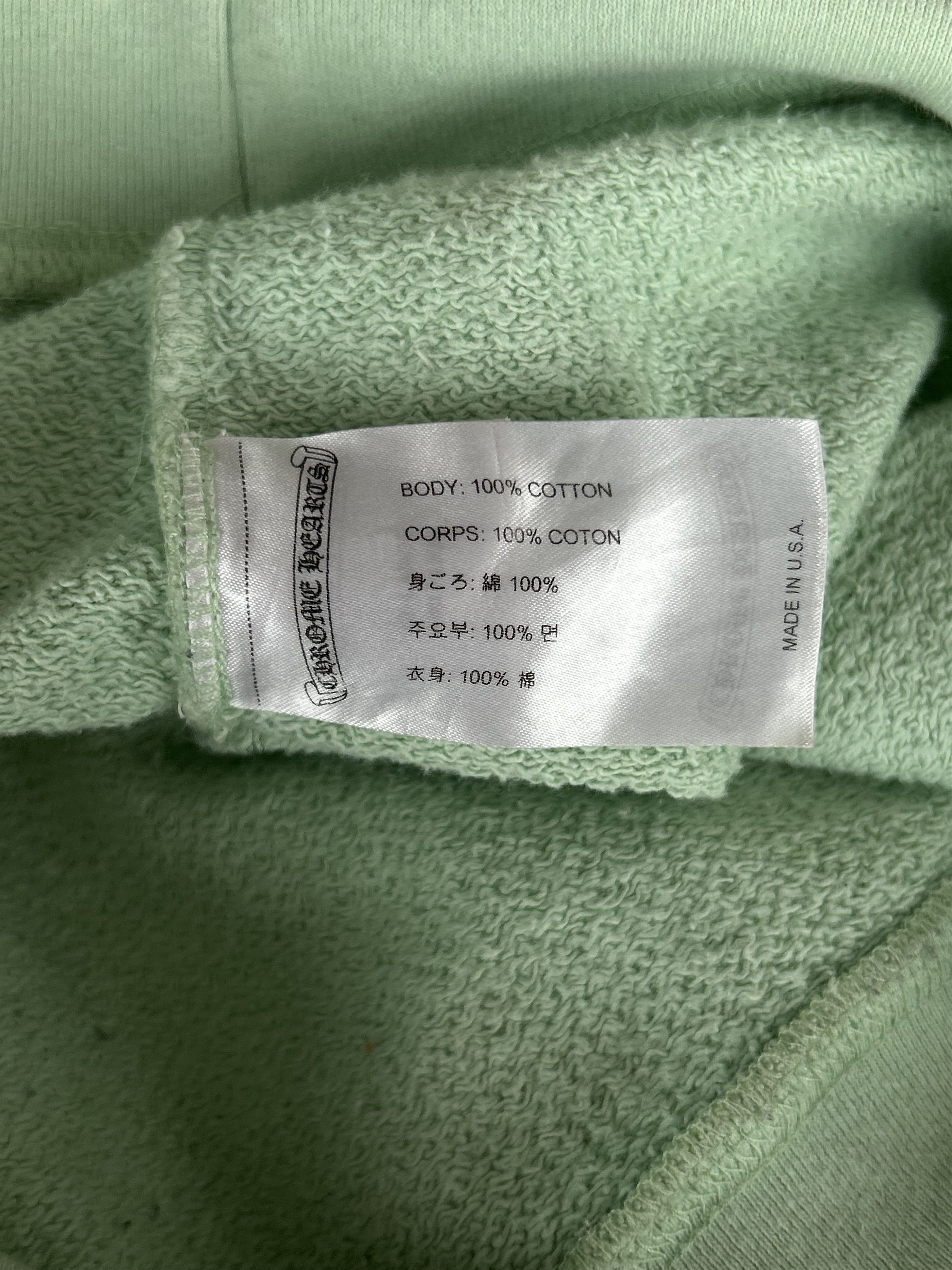 Chrome Hearts Chrome Hearts Matty Boy Mint Green Lust Hoodie Size US XXL / EU 58 / 5 - 4 Thumbnail