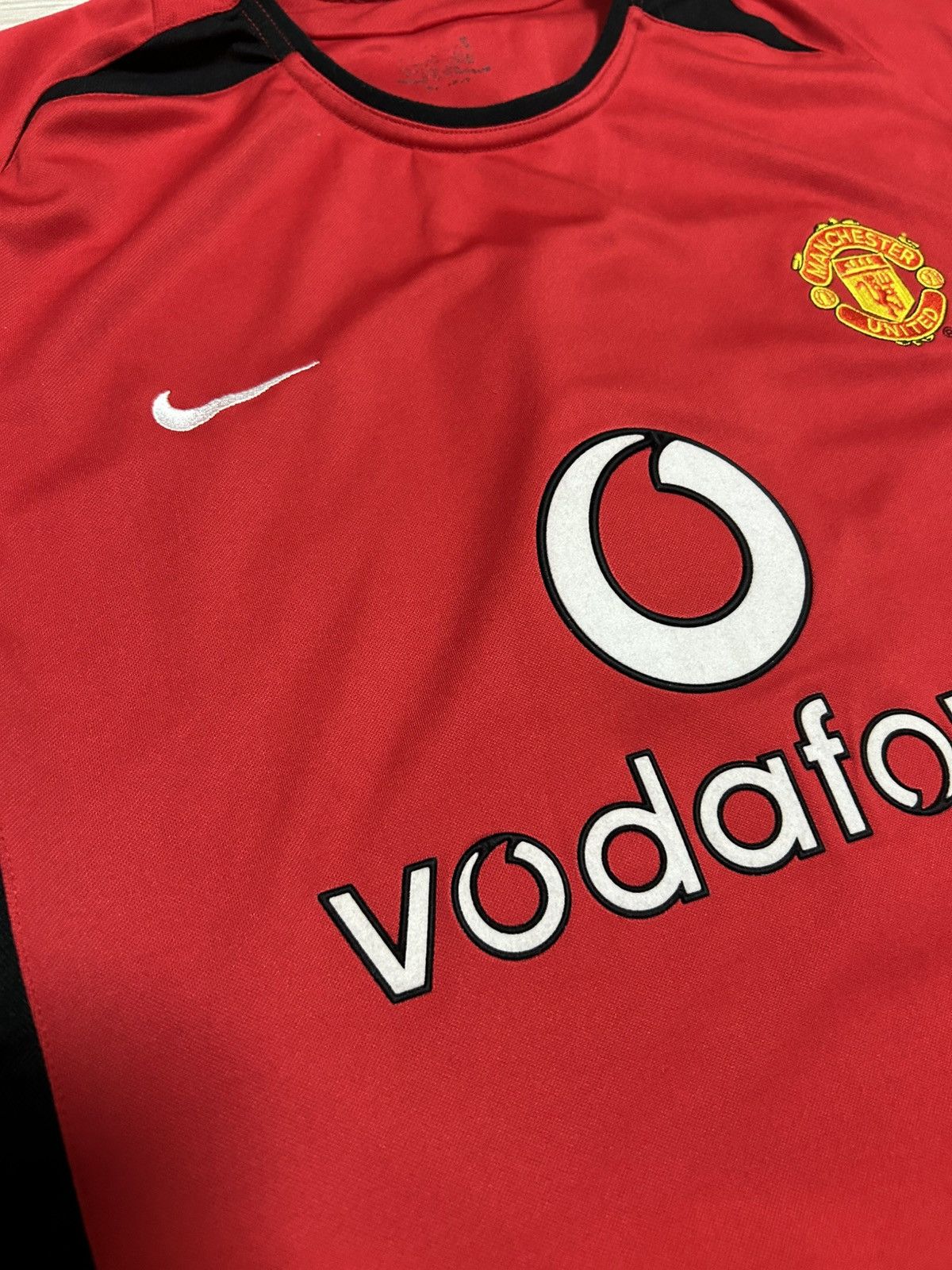 Nike MANCHESTER UNITED 2002/2004 NIKE SOCCER JERSEY #7 BECKHAM Size US S / EU 44-46 / 1 - 13 Thumbnail
