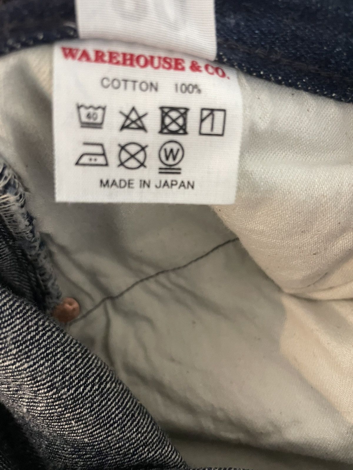 Warehouse × Warehouse & Co. Warehouse Co Lot. 1333 Denim Jeans Pants Size US 30 / EU 46 - 4 Thumbnail